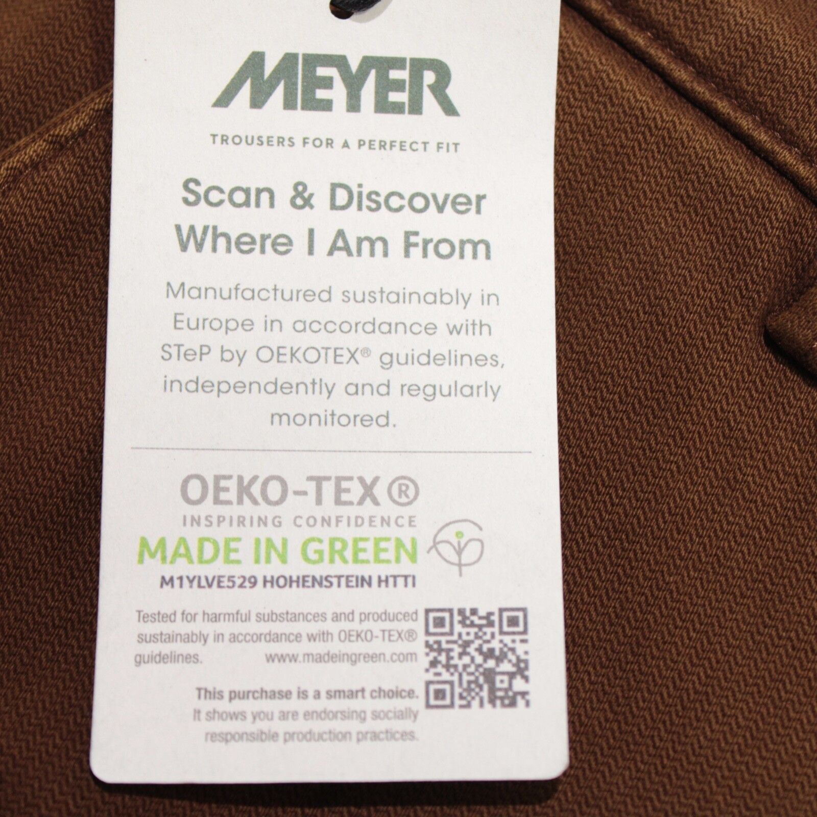 Other Meyer New with tags Chino Size 34 US In Brown Size US 34 / EU 50 - 5 Thumbnail