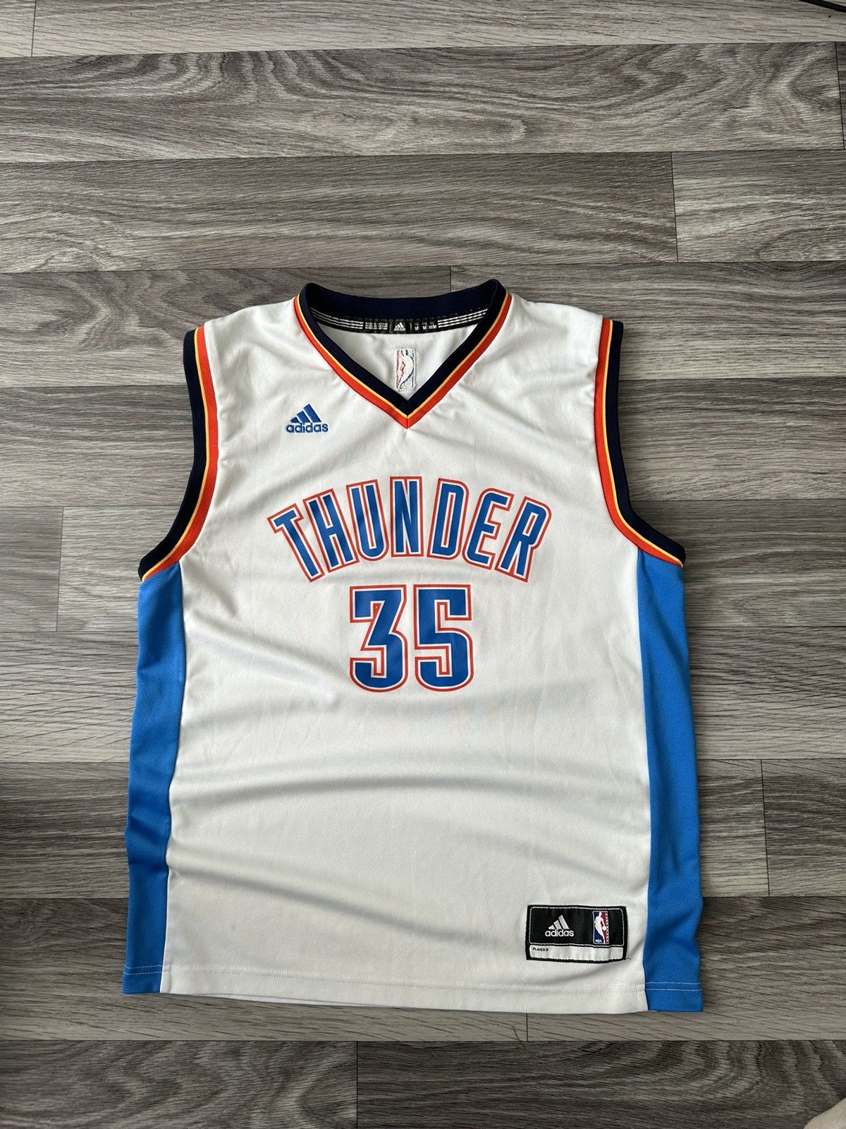 Adidas Adidas NBA Oklahoma Thunder Kevin Durant 35 shirt jersey hyp Size US M / EU 48-50 / 2 - 1 Thumbnail