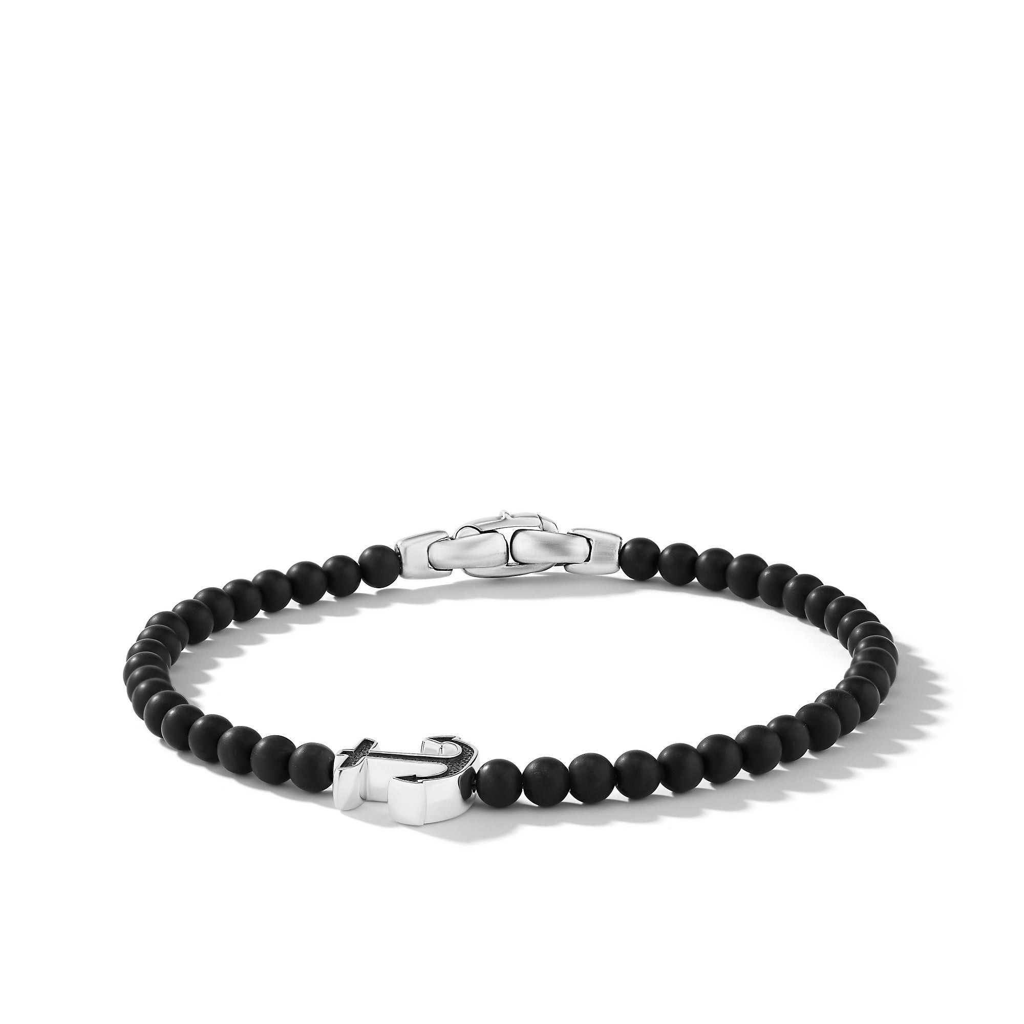 David Yurman o1w1db10325 Size:OS/Spiritual Beads Anchor Bracelet in Black Size ONE SIZE - 1 Thumbnail