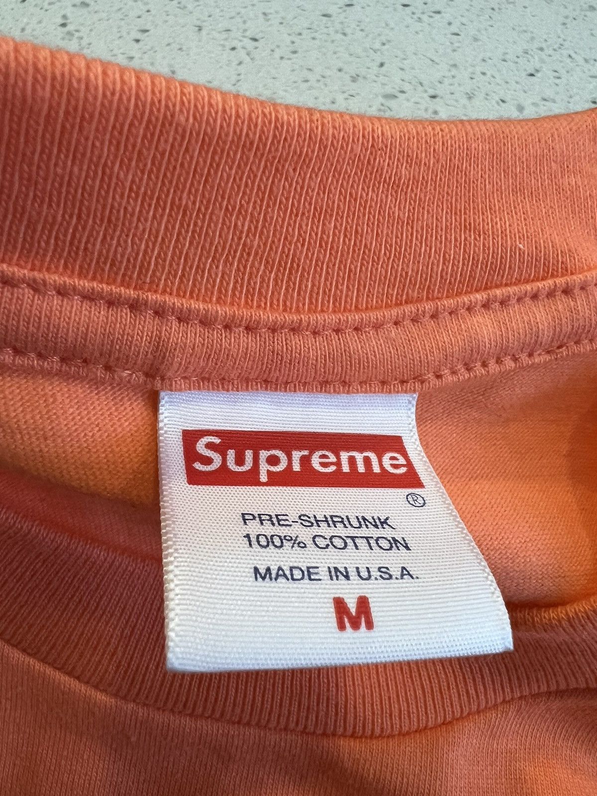 Supreme Supreme Tupac Hologram Tee Neon Orange Size US M / EU 48-50 / 2 - 3 Thumbnail