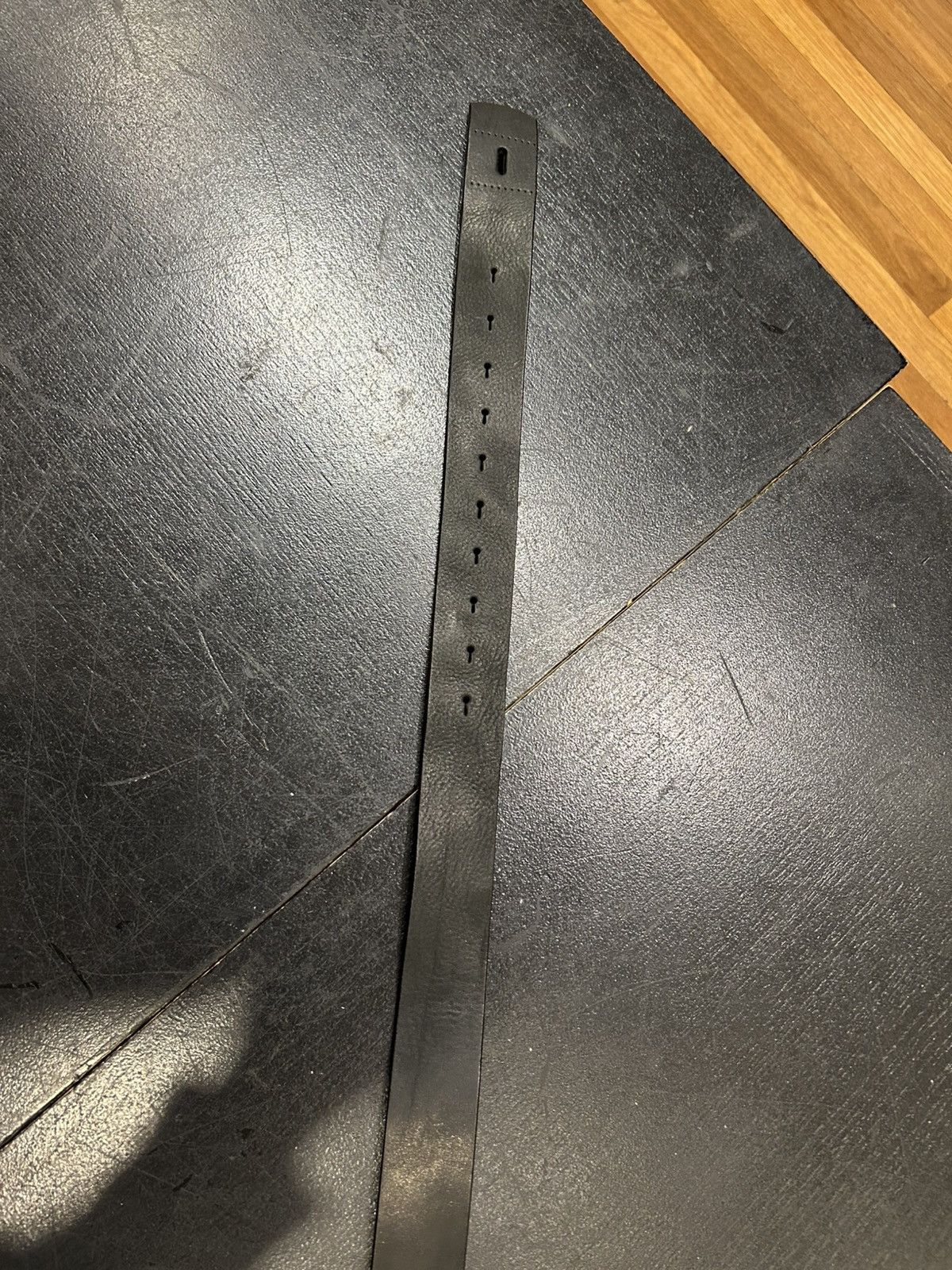 Vetements Vetements Binder Clip Leather Belt Size ONE SIZE - 4 Thumbnail