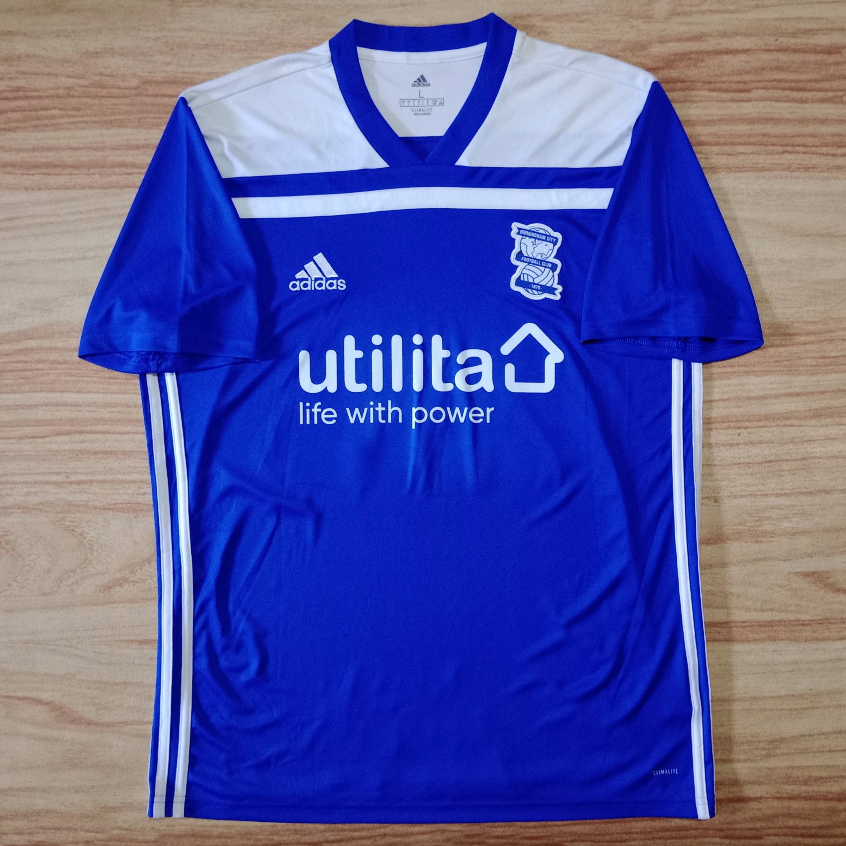 Adidas Birmingham City 2018-2019 Home Jersey Jude Bellingham 10 Size US L / EU 52-54 / 3 - 1 Thumbnail