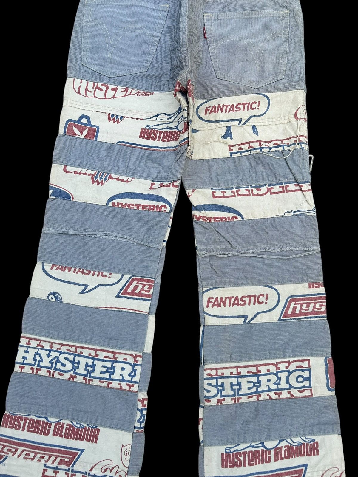 Hysteric Glamour HYSTERIC GLAMOUR FLARE HAGI VINTAGE DENIM JEANS Size US 28 / EU 44 - 8 Thumbnail