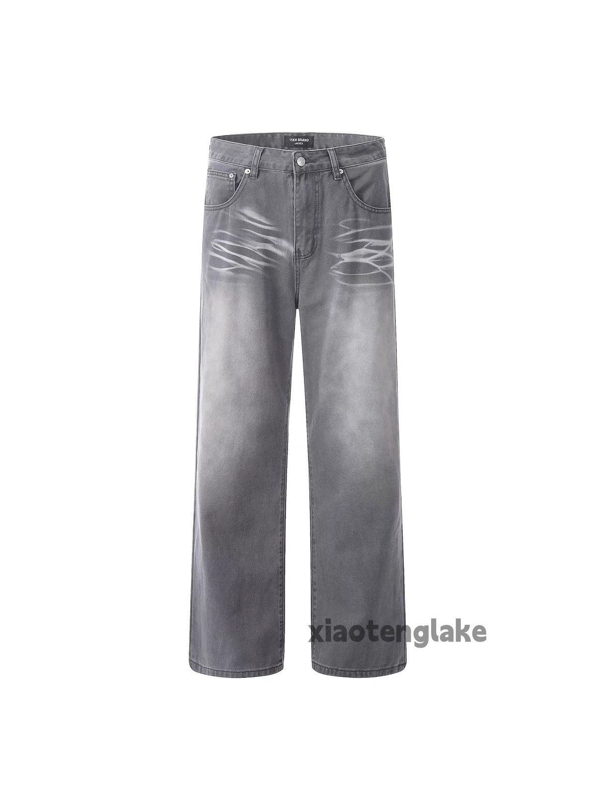 Jean × Vintage Washed faded cleanfit yuppie y2k loose hiphop jeans Size US 32 / EU 48 - 3 Thumbnail