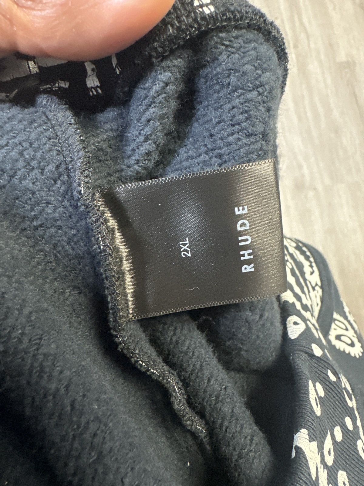 Rhude Rhude Bandana Hoodie Size US XXL / EU 58 / 5 - 3 Thumbnail