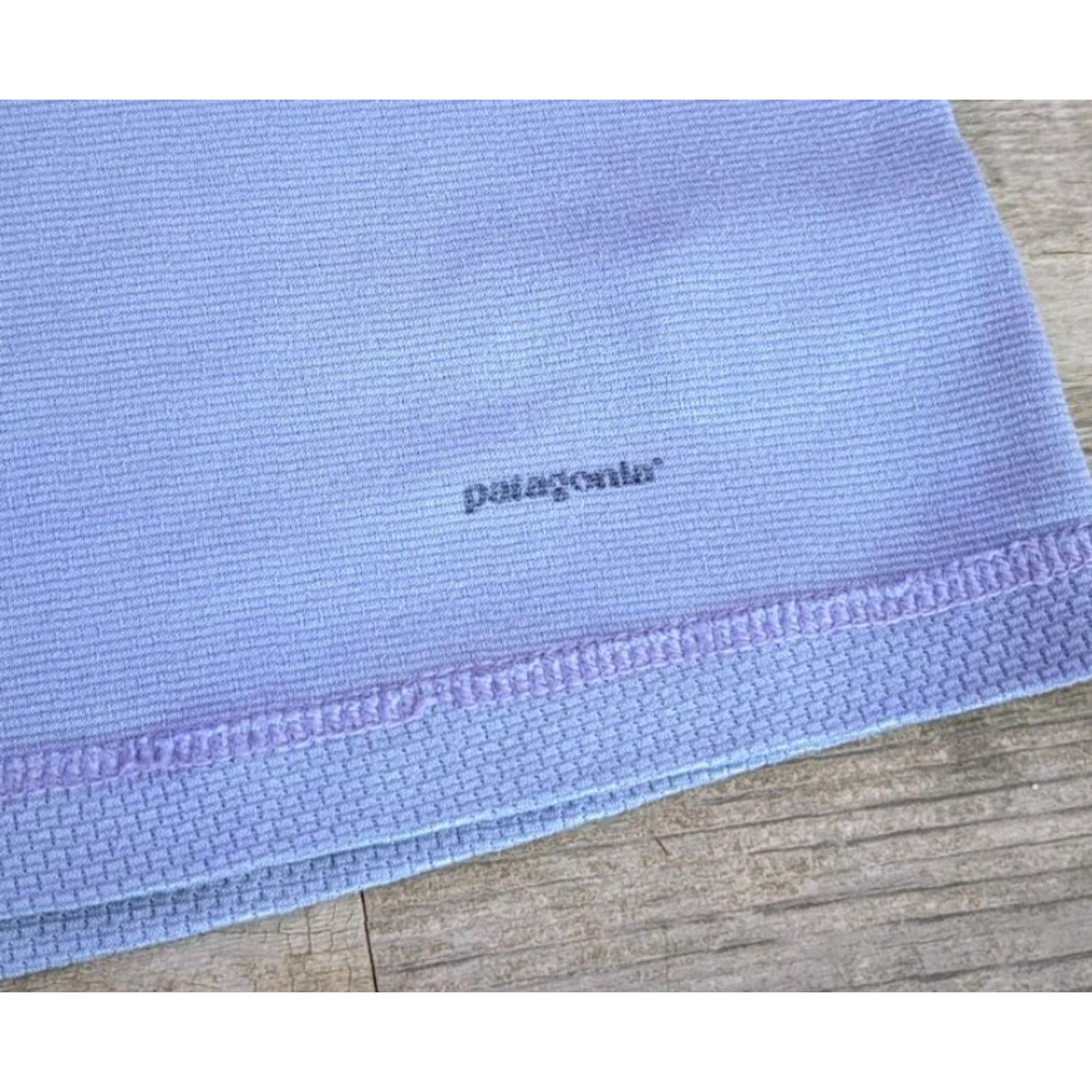 Patagonia Patagonia Pullover Women L Light Blue Capilene Baselayer Quarter Zip Size L / US 10 / IT 46 - 5 Thumbnail