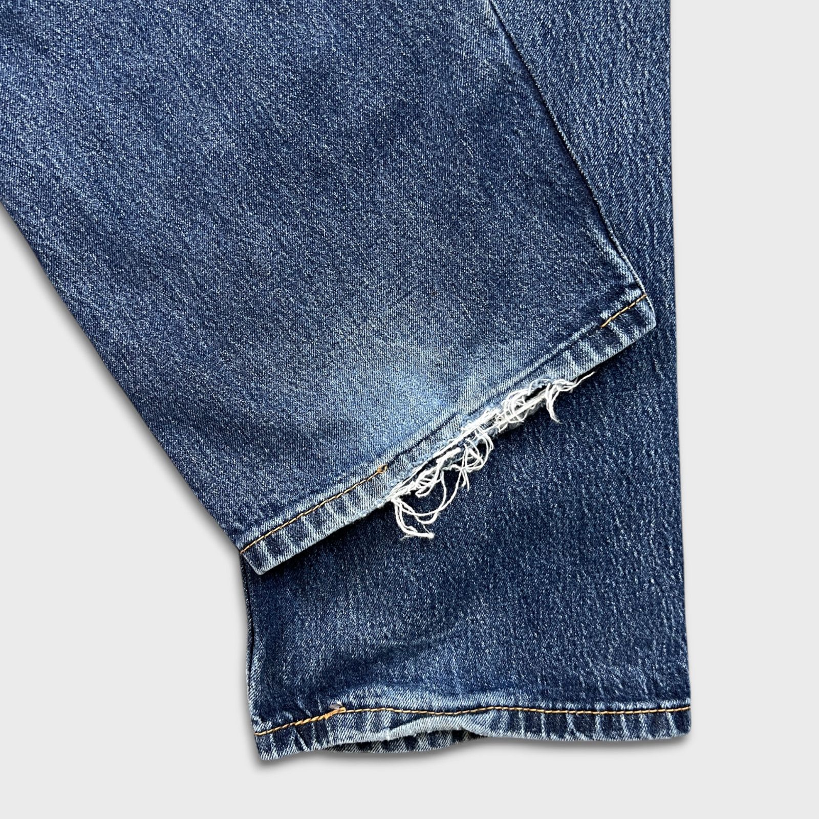 Levi's × Vintage Levi's 505 Jeans 36x34 Original Regular Straight Leg Denim Size US 36 / EU 52 - 9 Thumbnail