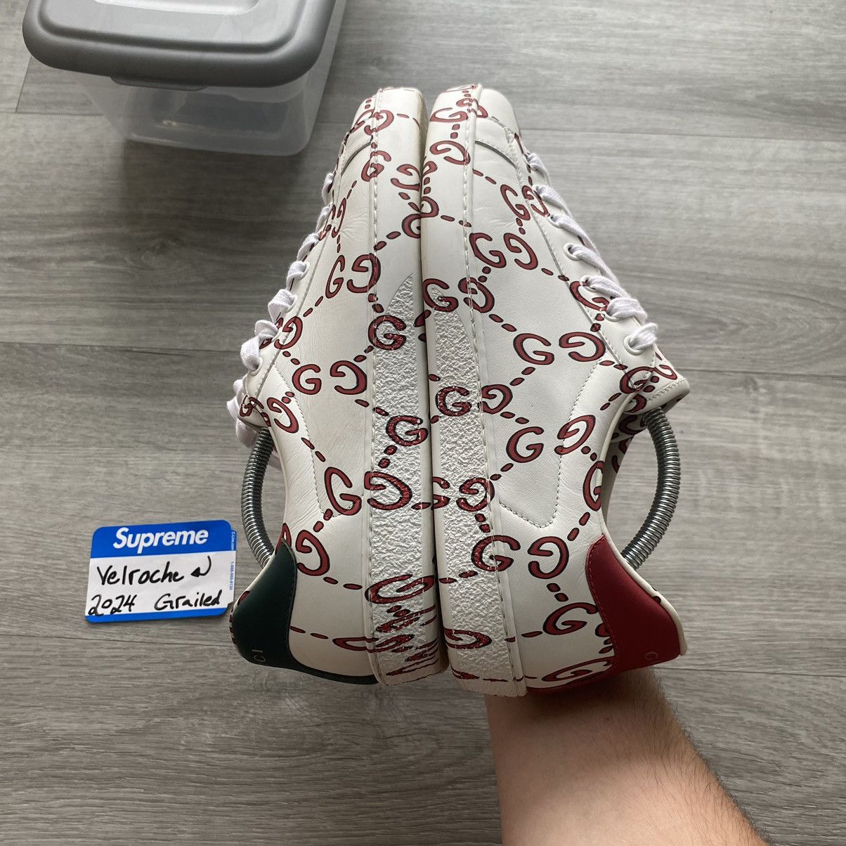 Gucci Gucci Ace All Over Print Low Top Size US 10 / EU 43 - 10 Thumbnail