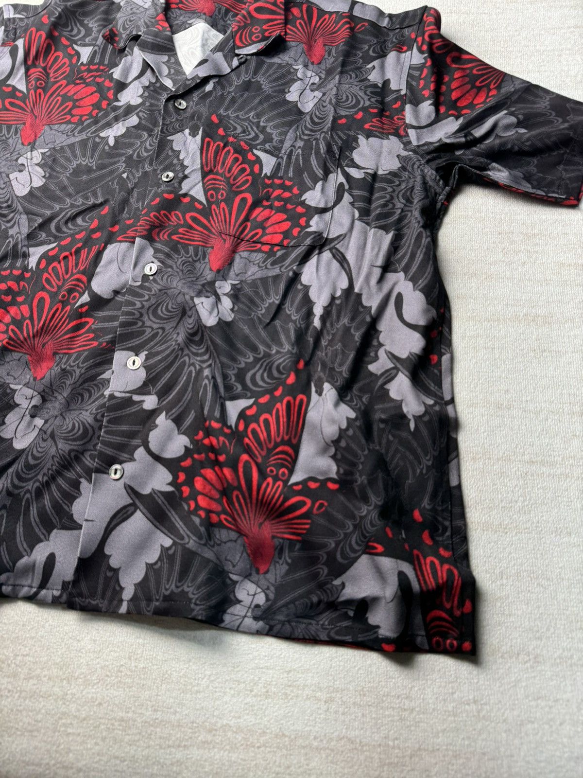 Japanese Brand Gakkin budspool Hawaiian shirt L Size US L / EU 52-54 / 3 - 3 Thumbnail