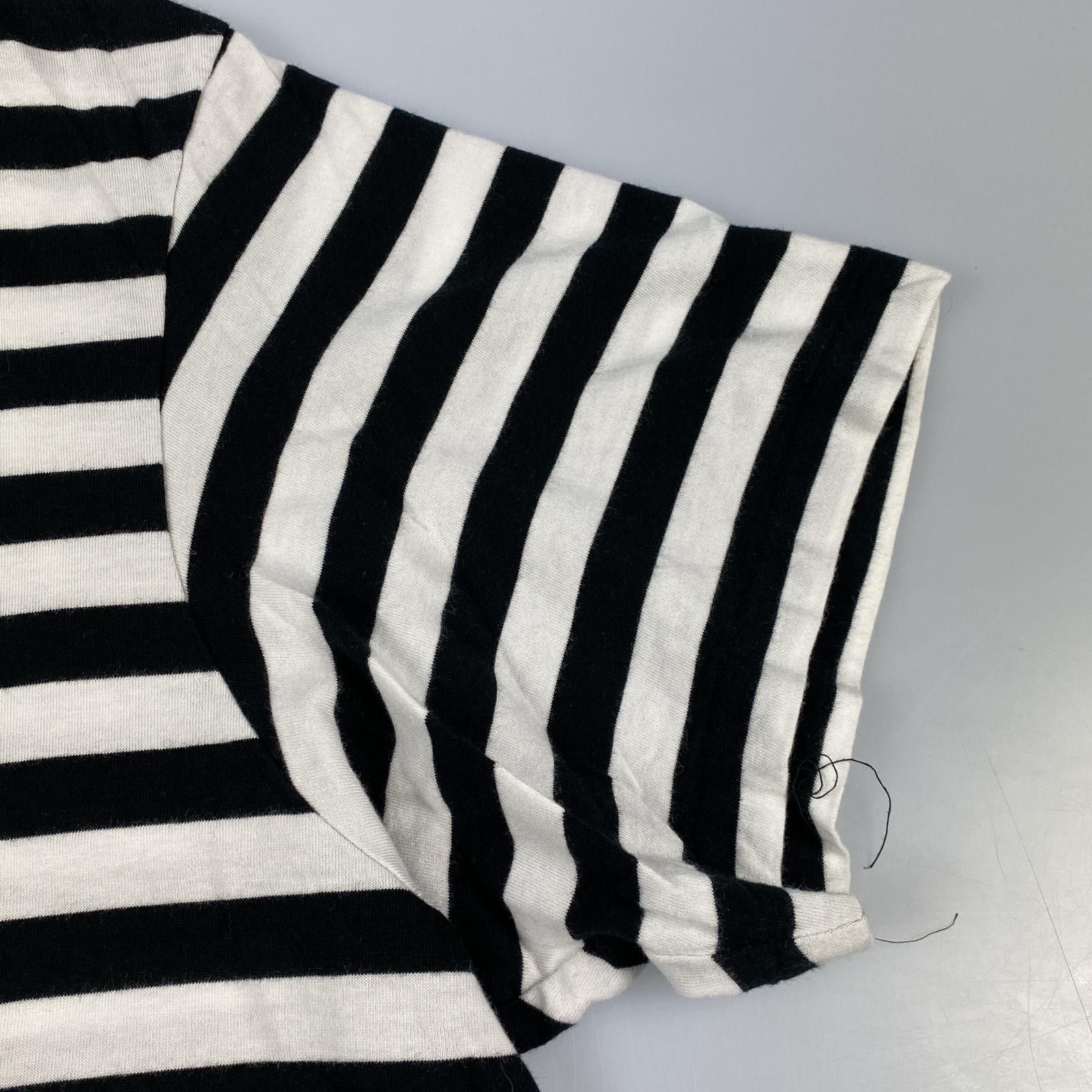 Yohji Yamamoto Yohji Yamamoto POUR HOMME BORDER/STAFF TEE Size US L / EU 52-54 / 3 - 5 Thumbnail