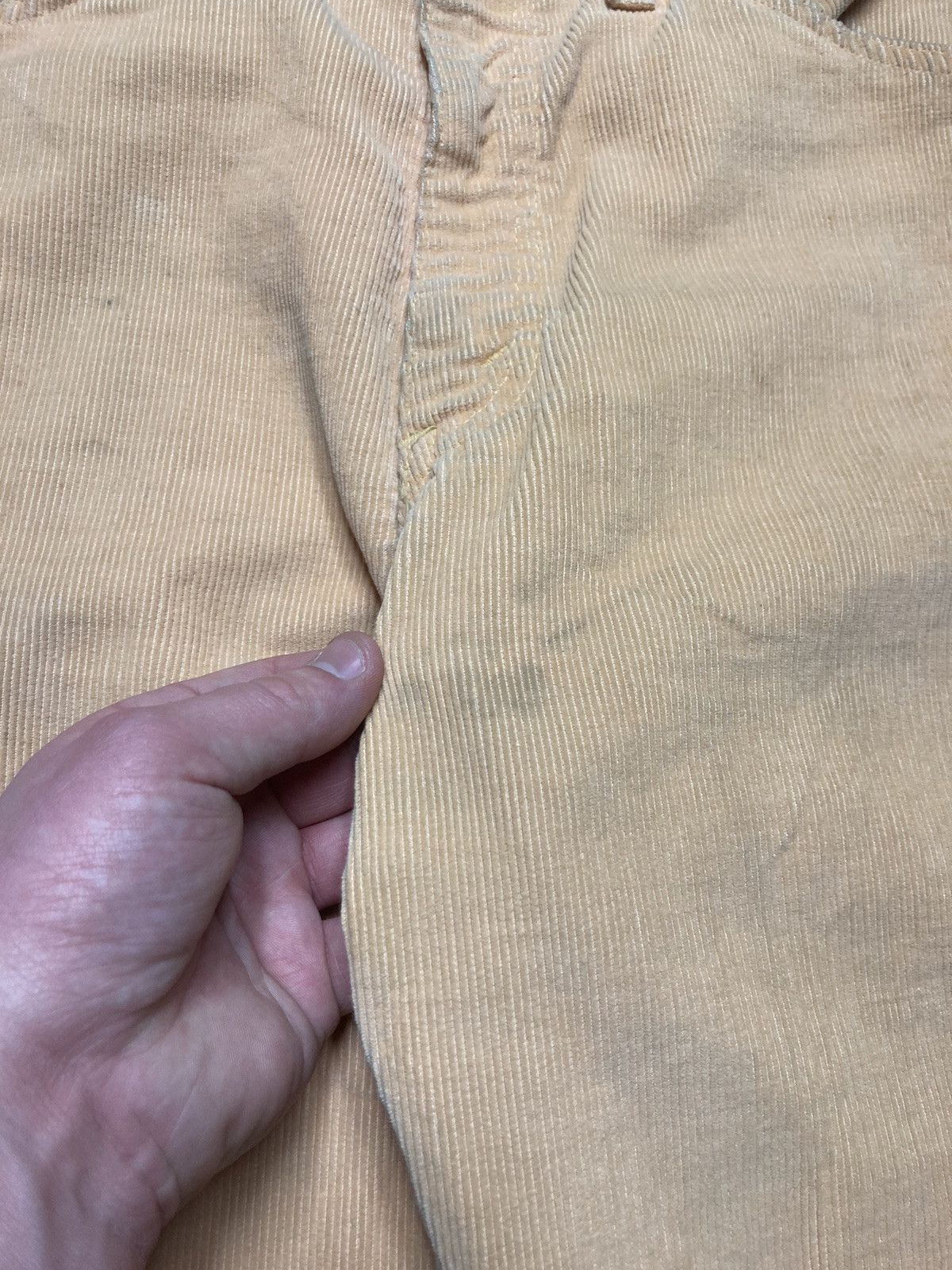 Vintage 70s corduroy bell bottom pants flare JCPenney hippie 30x33 Size 30" / US 8 / IT 44 - 7 Thumbnail