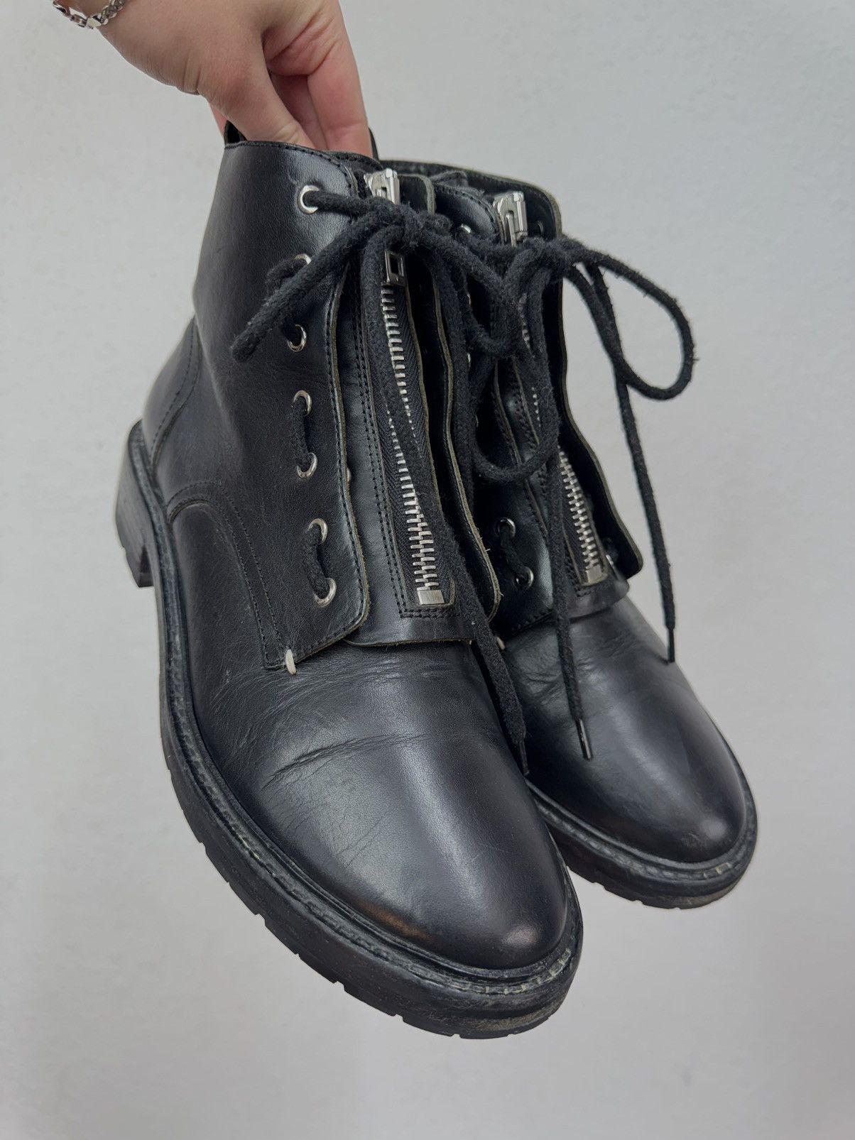 Rag & Bone Vintage Guidi Style AS 98 Leather Boots Italy Design Poell Size US 7 / EU 40 - 2 Thumbnail