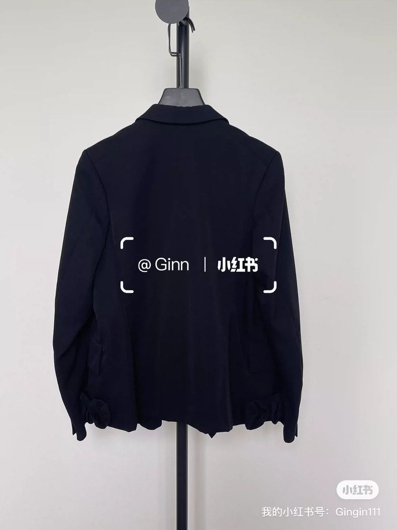 Comme des Garcons Comme Des Garcons Black Rose Hem Suit Size XS / US 0-2 / IT 36-38 - 4 Thumbnail