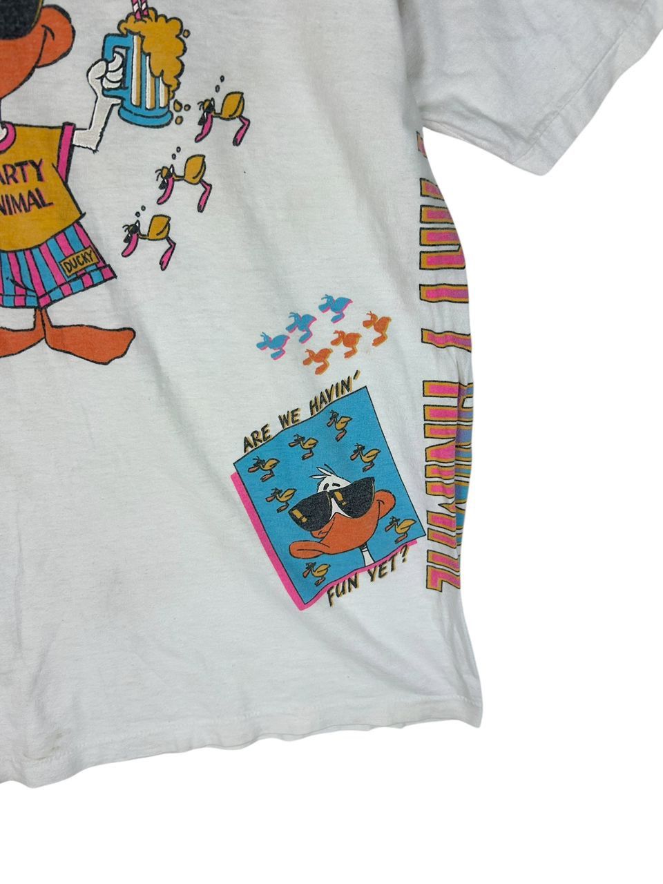 Vintage Vintage 90s Punk Duck Party Animal Bahamas Full print Size US XL / EU 56 / 4 - 4 Thumbnail