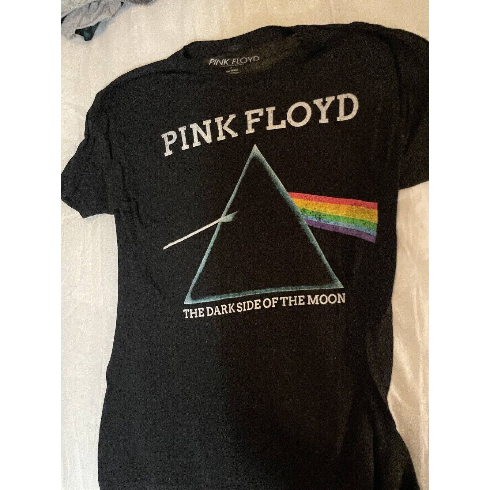 Pink Floyd Pink Floyd T-Shirt Mens Lg Black Graphic Triangle Pyramid Size US L / EU 52-54 / 3 - 3 Thumbnail
