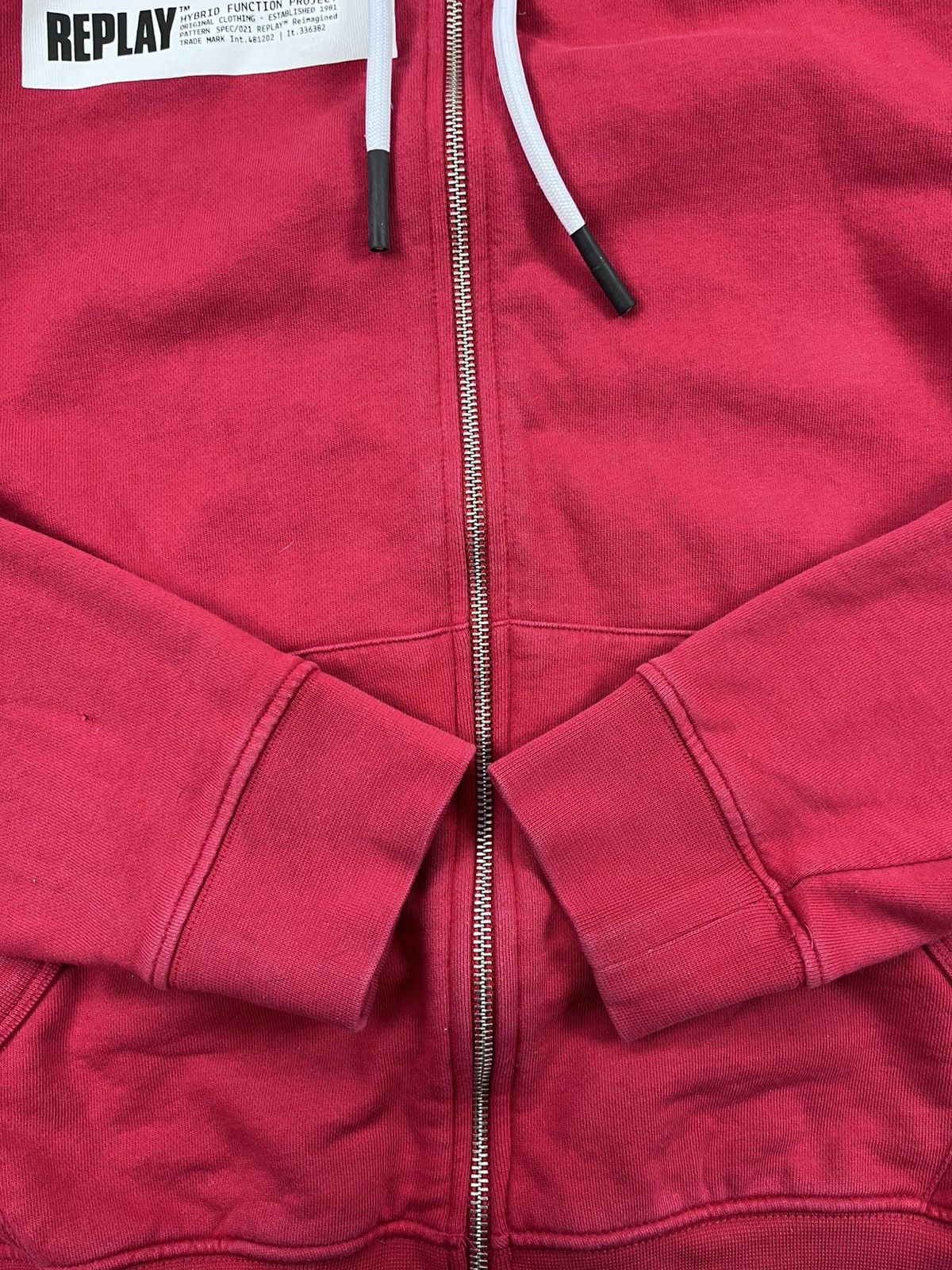 Replay Vintage Y2K Replay multi logo zip up hoodie size L Size US L / EU 52-54 / 3 - 6 Thumbnail