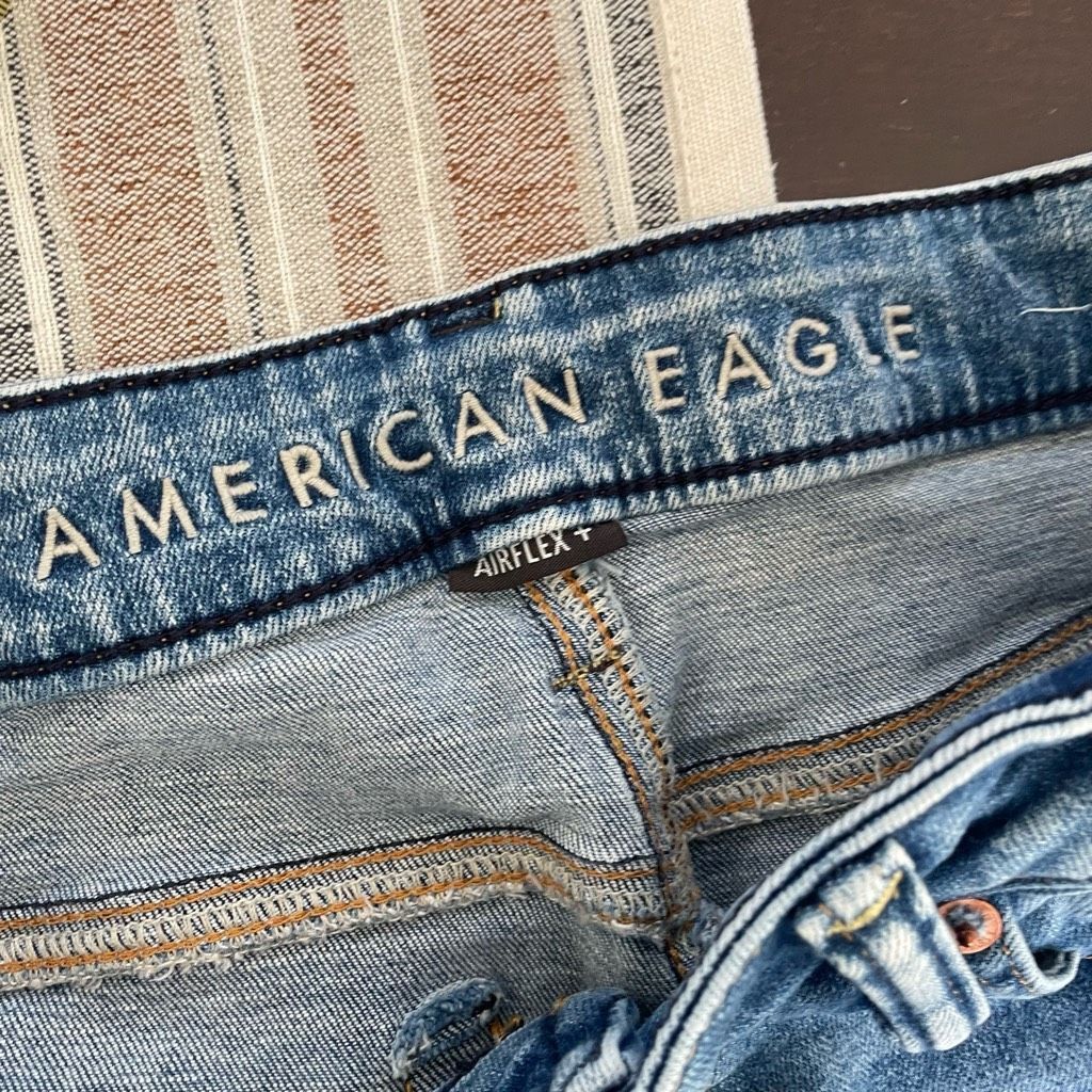 American Eagle Outfitters American Eagle Mens Slim Blue Jeans 30 x 33 Size US 30 / EU 46 - 5 Thumbnail