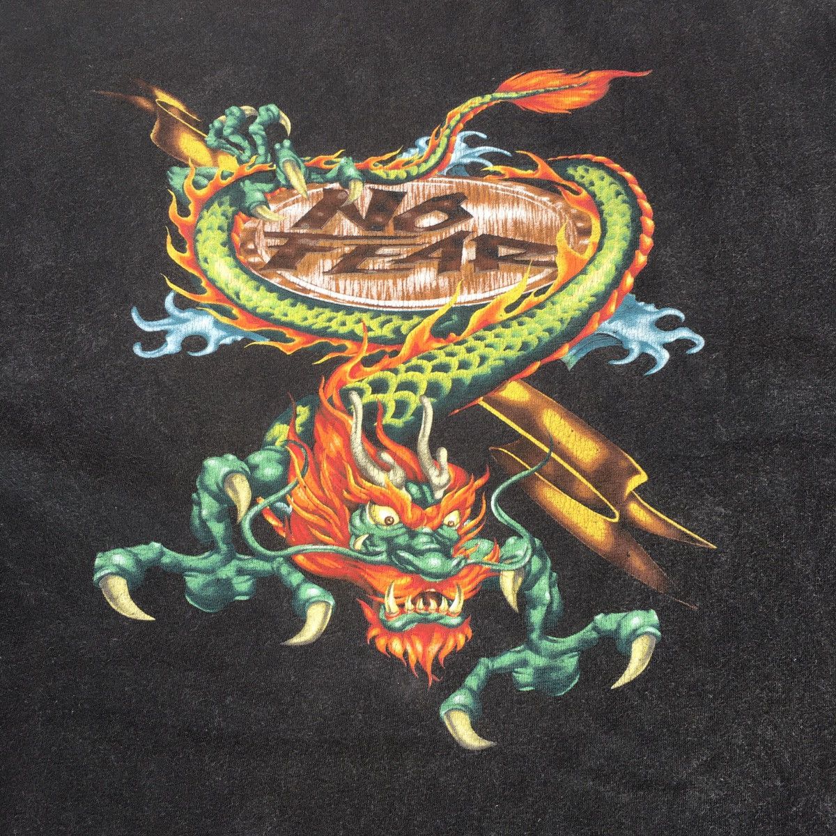 No Fear Vintage NO FEAR Dragon Tee Size US L / EU 52-54 / 3 - 6 Thumbnail