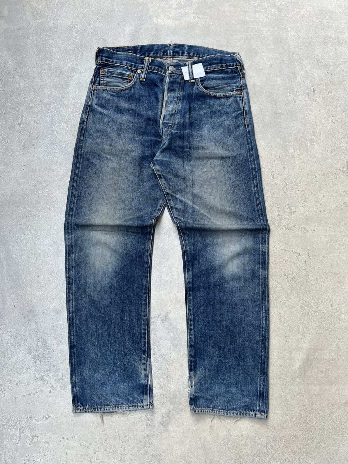 Evisu VINTAGE EVISU SELVEDGE JEANS WHITE SEAGULLS YAMANE JAPAN Size US 32 / EU 48 - 17 Thumbnail