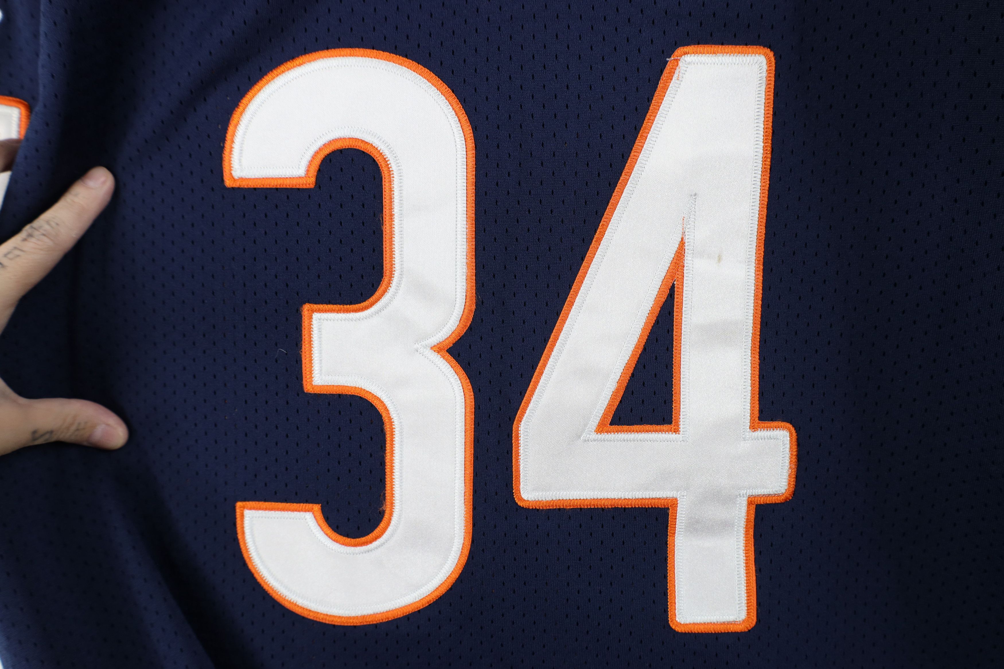 Reebok Deadstock Vintage Reebok Chicago Bears Football Jersey Blue Size US XXL / EU 58 / 5 - 7 Thumbnail