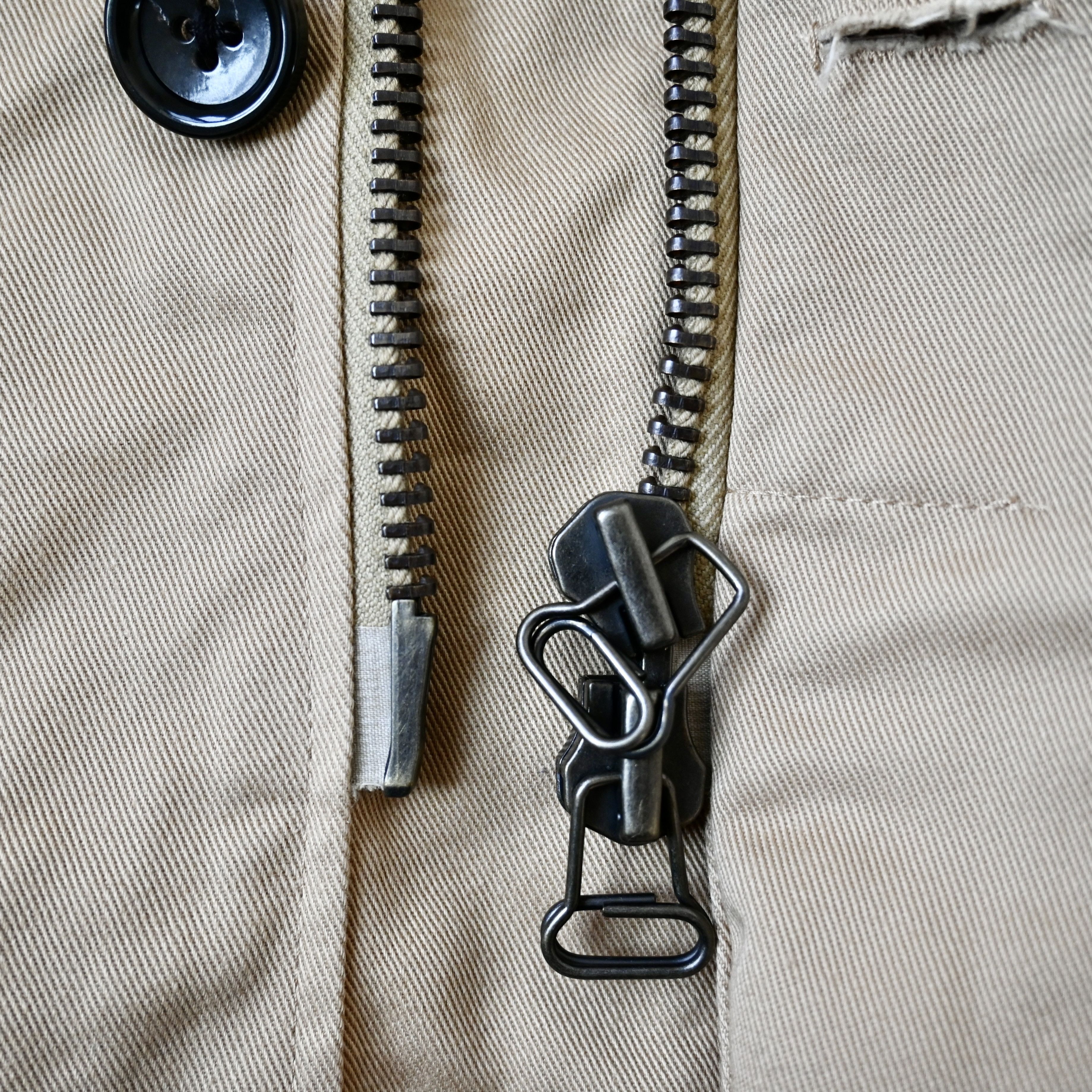 Sunday Works Sunday Works cotton chino twill fly front coat, made in USA Size US M / EU 48-50 / 2 - 18 Thumbnail