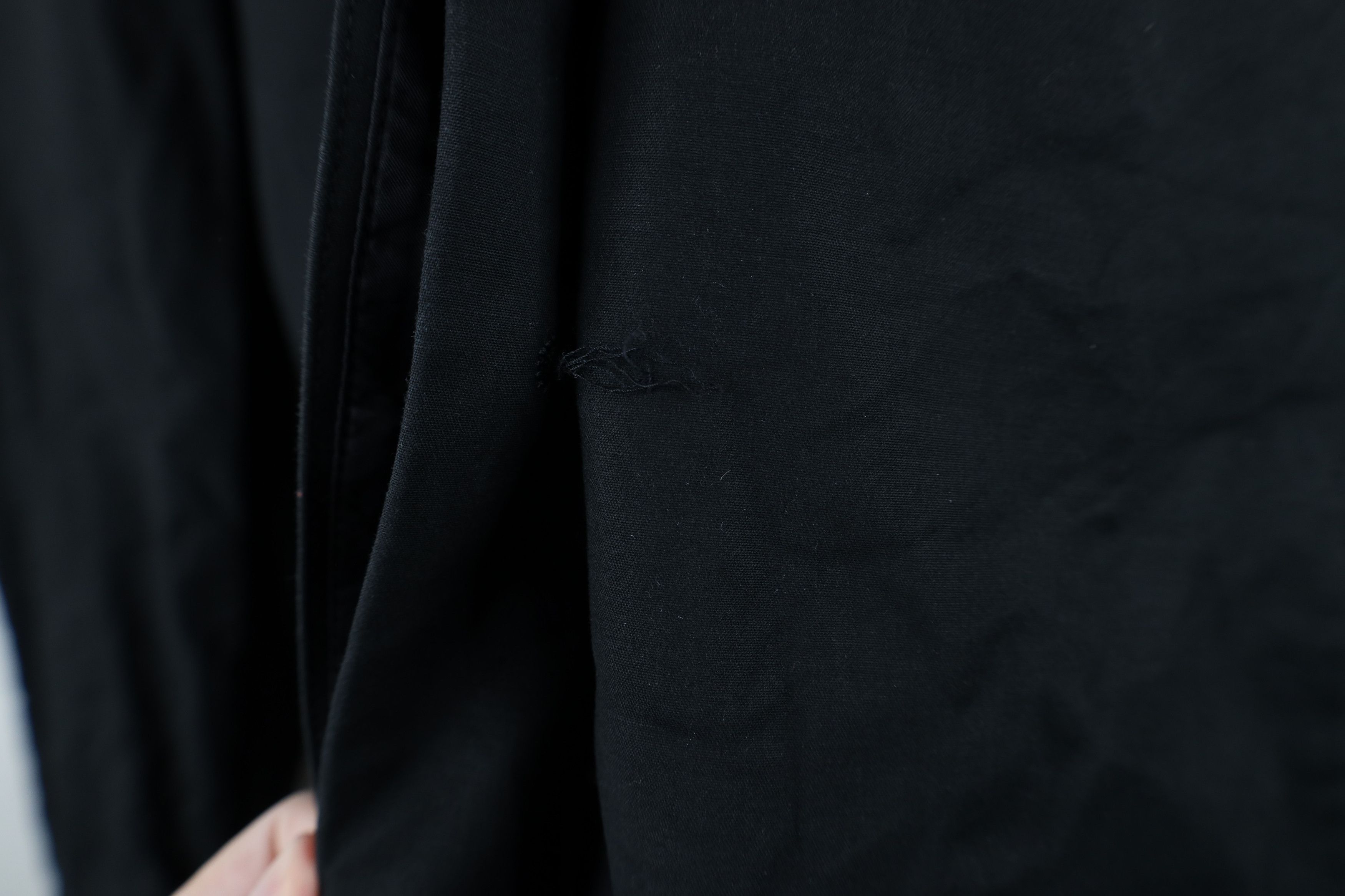 Brooks Brothers × Vintage Brooks Brothers Lined Full Button Trench Coat Jacket Black Size XL / US 12-14 / IT 48-50 - 6 Thumbnail
