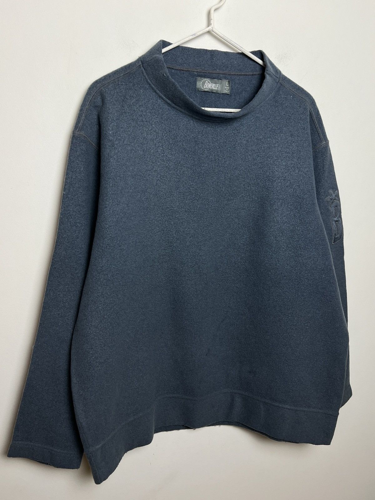 Boneville archive boneville navy arctic wool moc neck sweatshirt Size US M / EU 48-50 / 2 - 8 Thumbnail