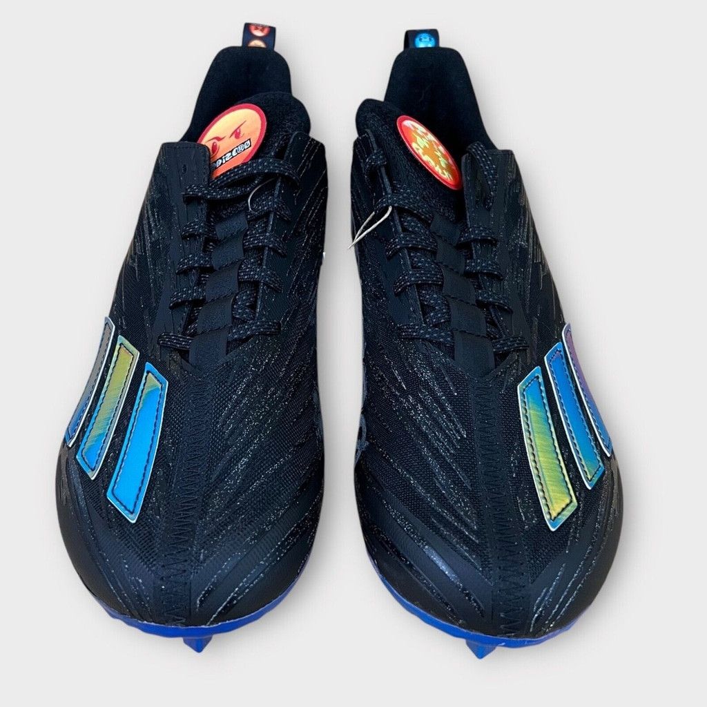 Adidas Adidas Adizero ‘Emojis Core’ Men’s Sz 8.5 Football Cleats Size US 8.5 / EU 41-42 - 2 Thumbnail