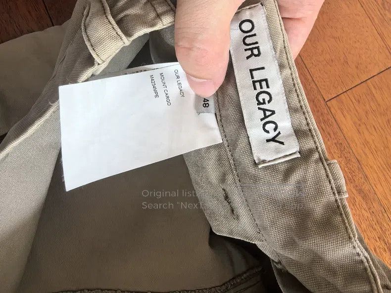 Our Legacy Our Legacy Khaki Trousers Size US 32 / EU 48 - 3 Thumbnail