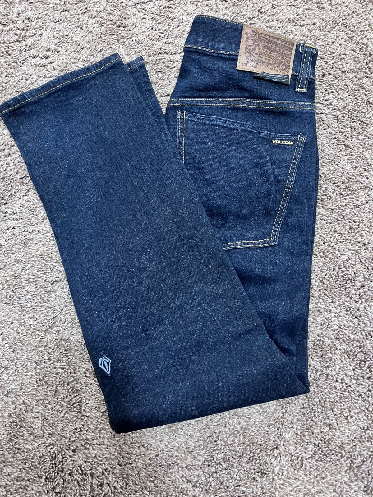 Volcom Volcom blue denim jeans Size US 31 - 1 Thumbnail