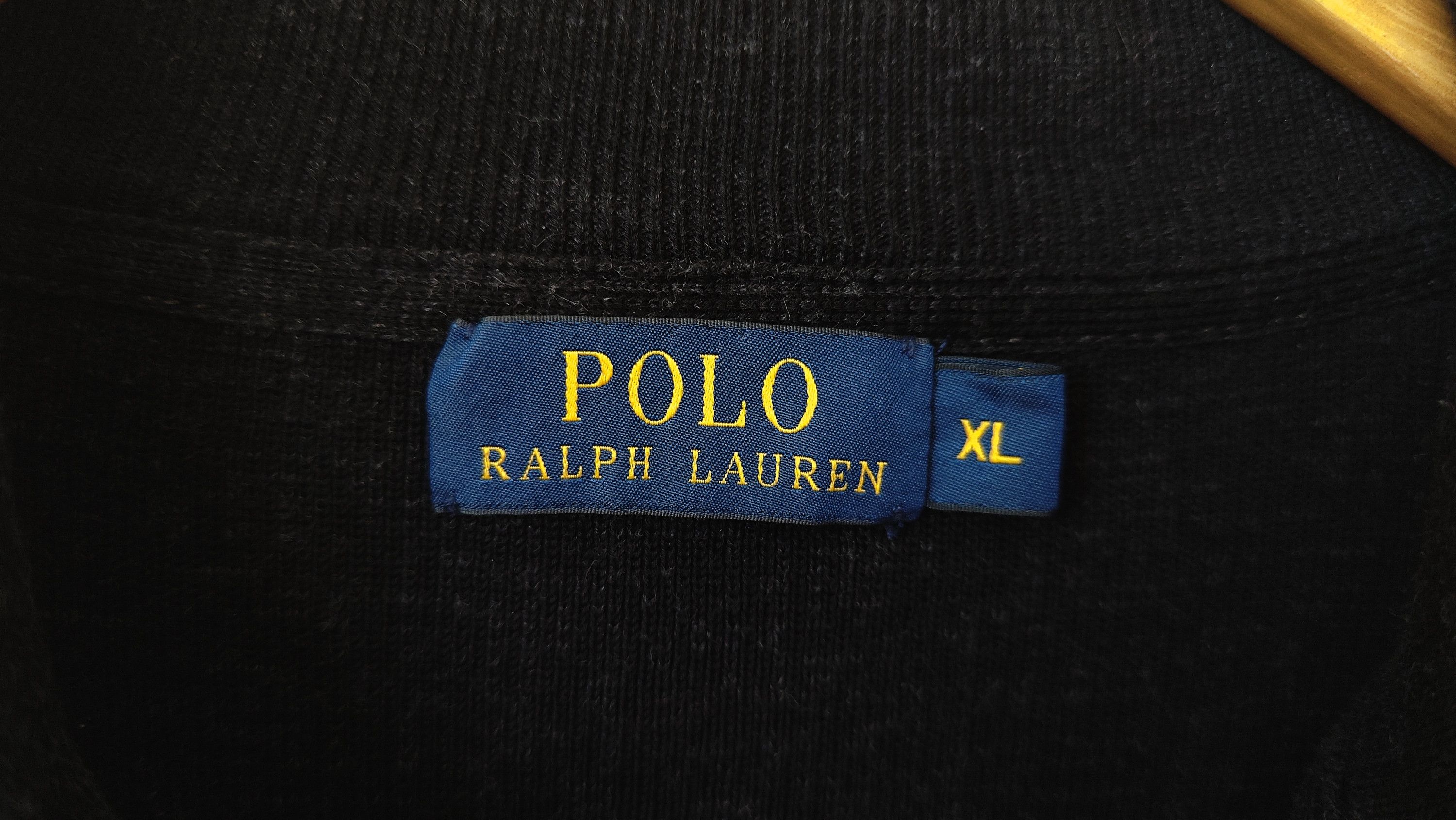 Polo Ralph Lauren × Ralph Lauren Ralph Lauren Polo P Gothic 1/3 Zip Sweatshirt Size US L / EU 52-54 / 3 - 5 Thumbnail