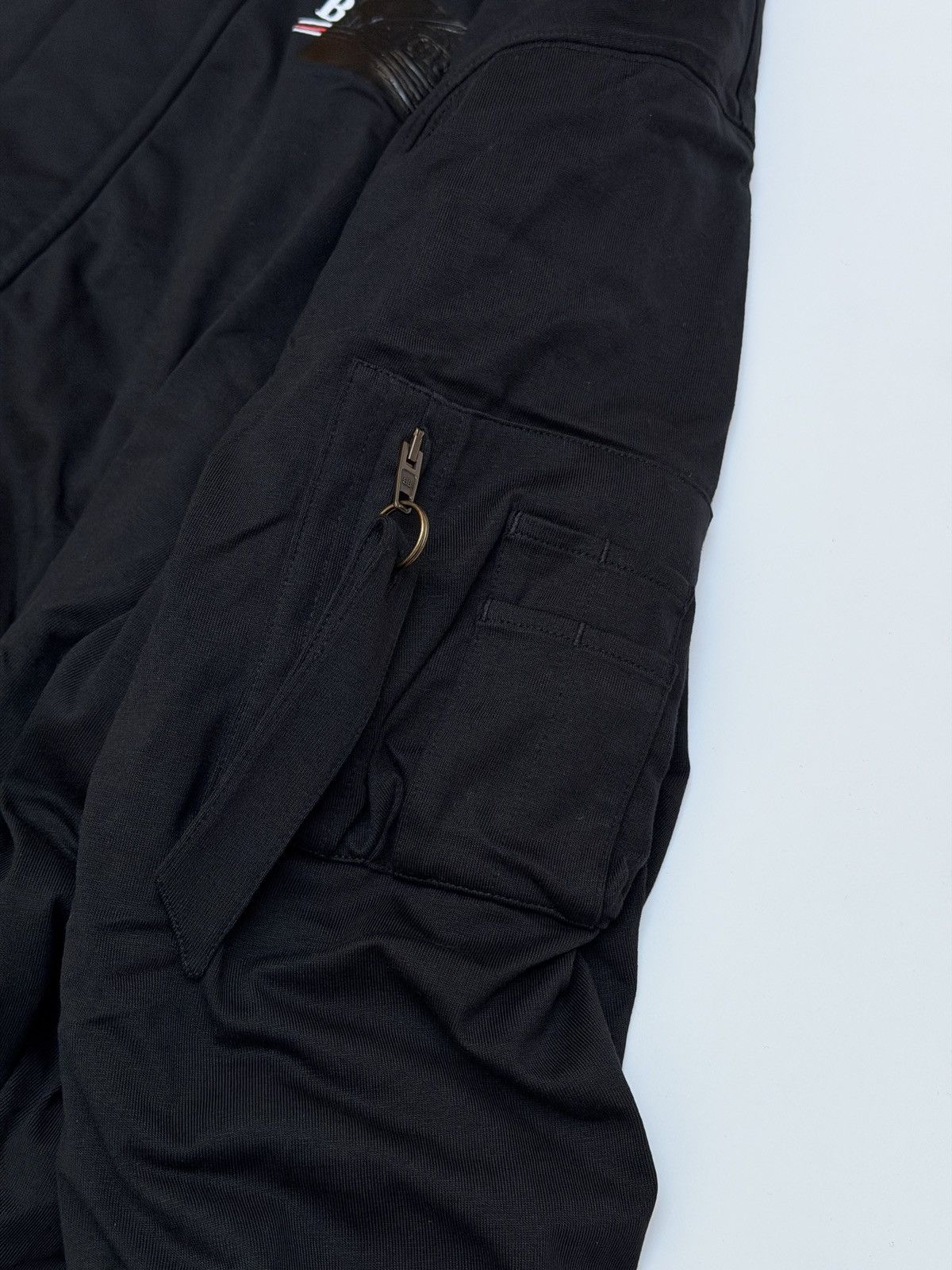 Balenciaga Balenciaga Jersey Padded Gaffer Zip Up Hooded Bombers Size US XS / EU 42 / 0 - 7 Thumbnail