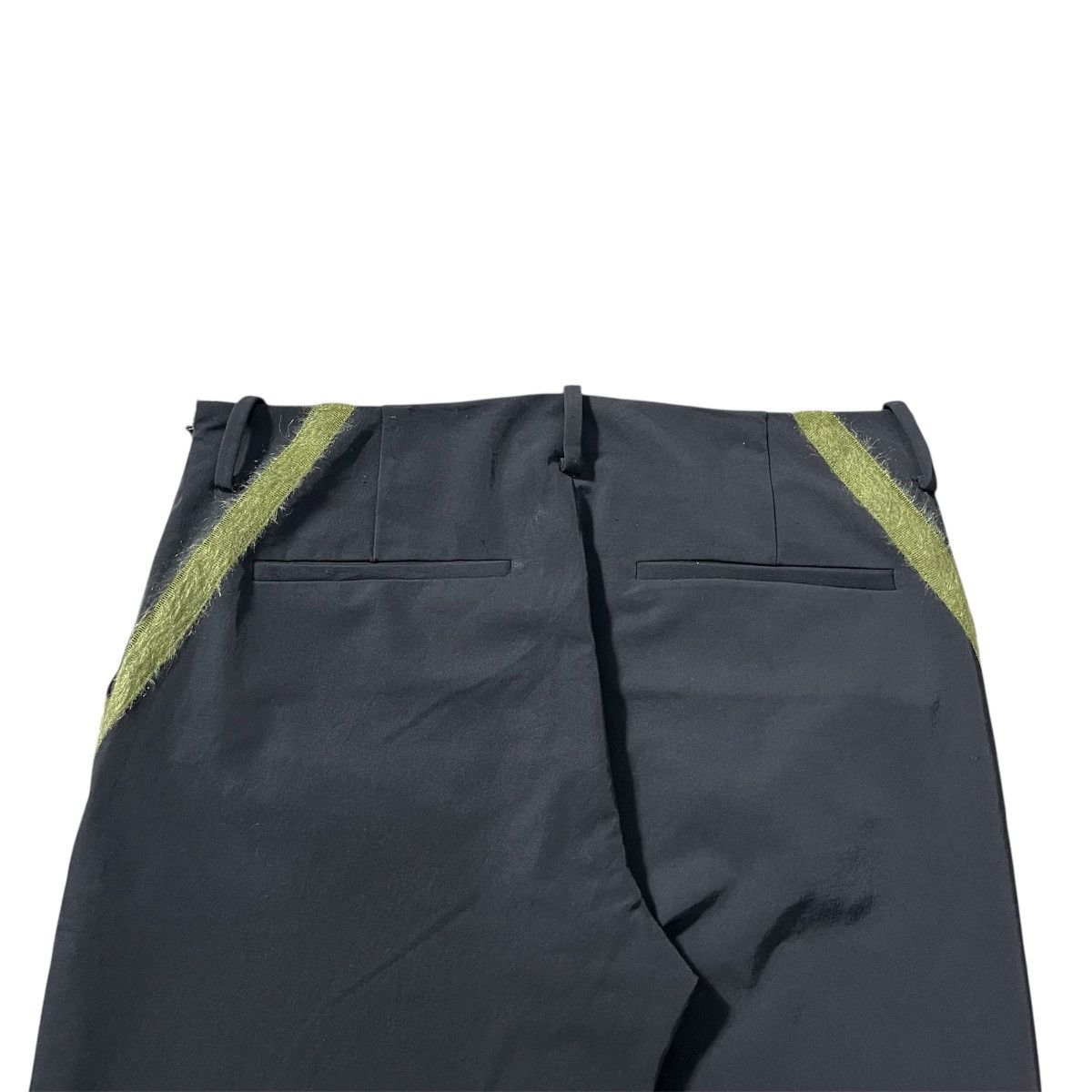 Japanese Brand SueUndercover - Sample Nylon Pant With Green Stripe Size US 29 - 6 Thumbnail