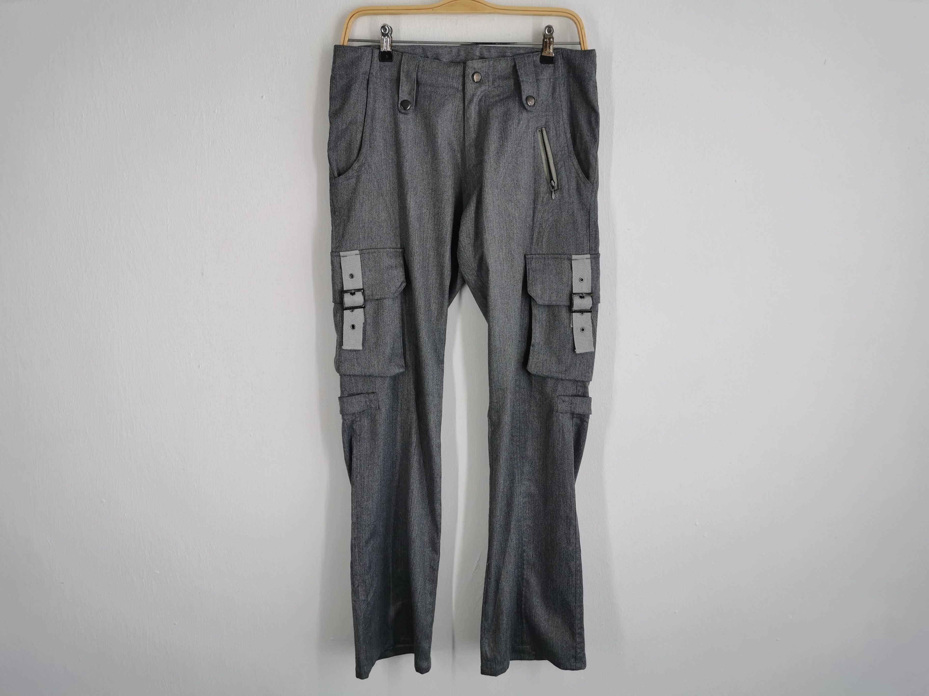 semanticdesign Vintage Semantic Design Trouser Cargo Pants Size 32" / US 10 / IT 46 - 2 Thumbnail