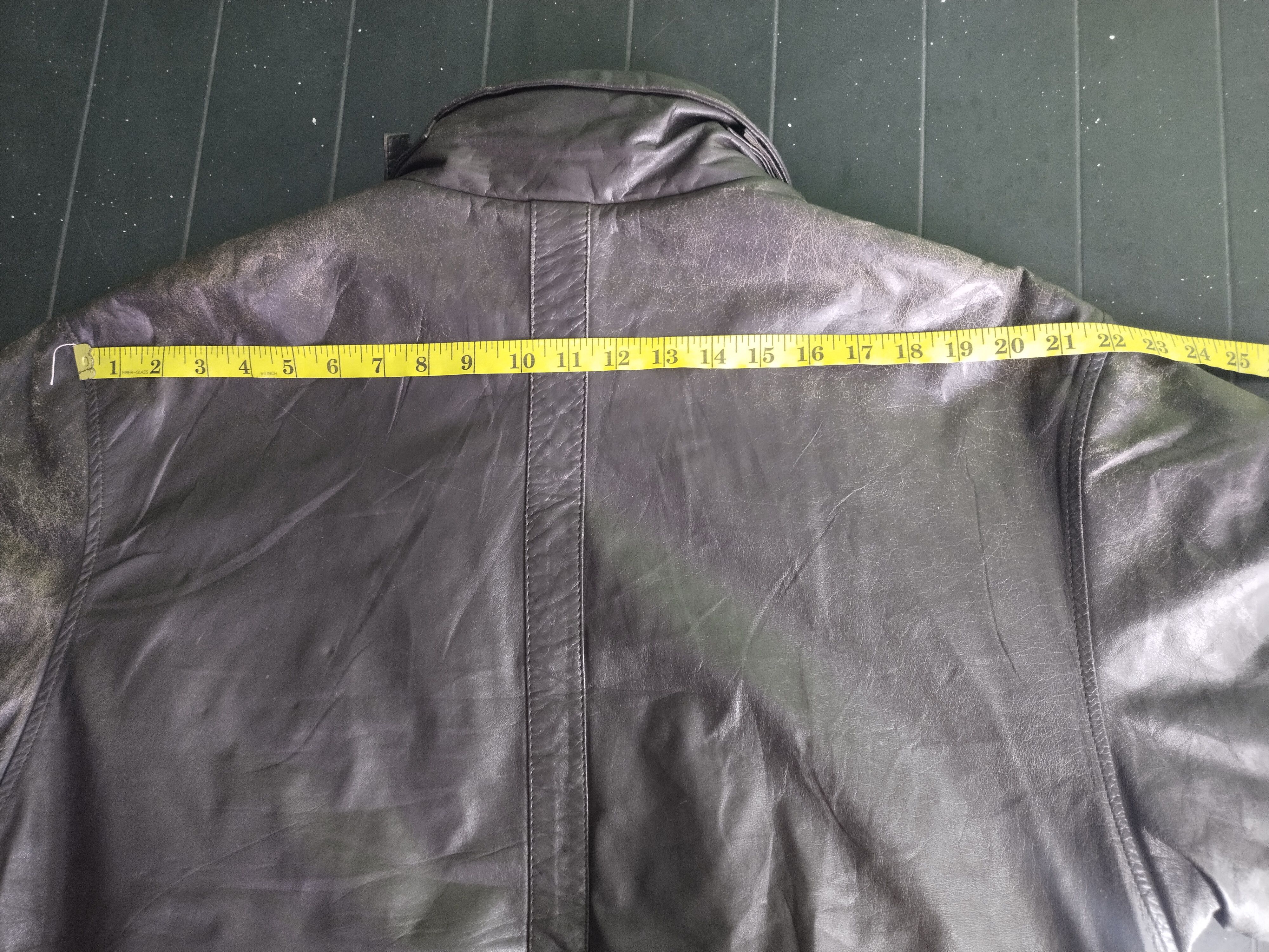 C.P. Company Archive CP Company - AW90's - Faded Leather Jacket Size US M / EU 48-50 / 2 - 23 Thumbnail