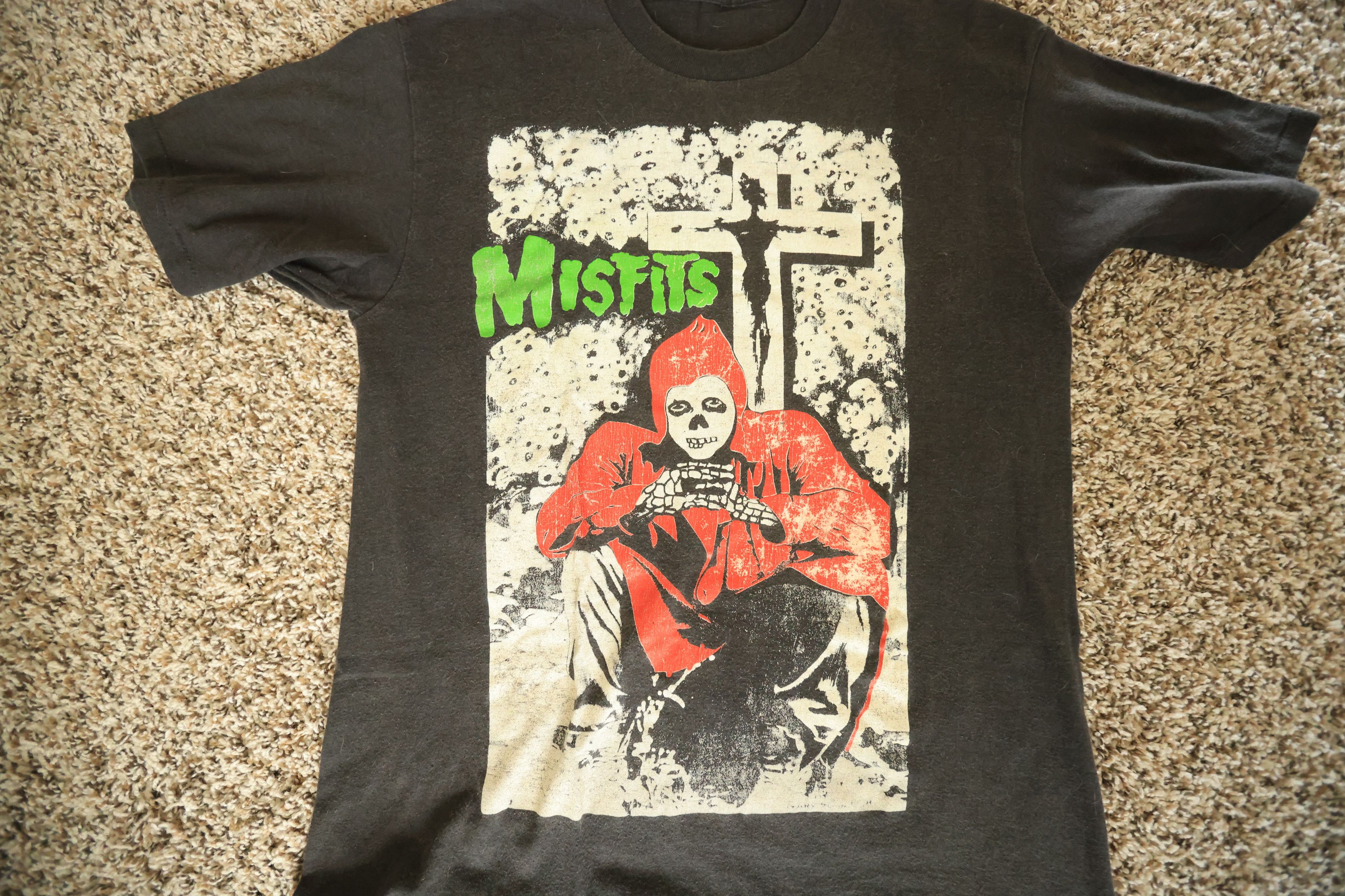 Band Tees MISFITS Rare 80´s Bootleg Size US M / EU 48-50 / 2 - 1 Thumbnail