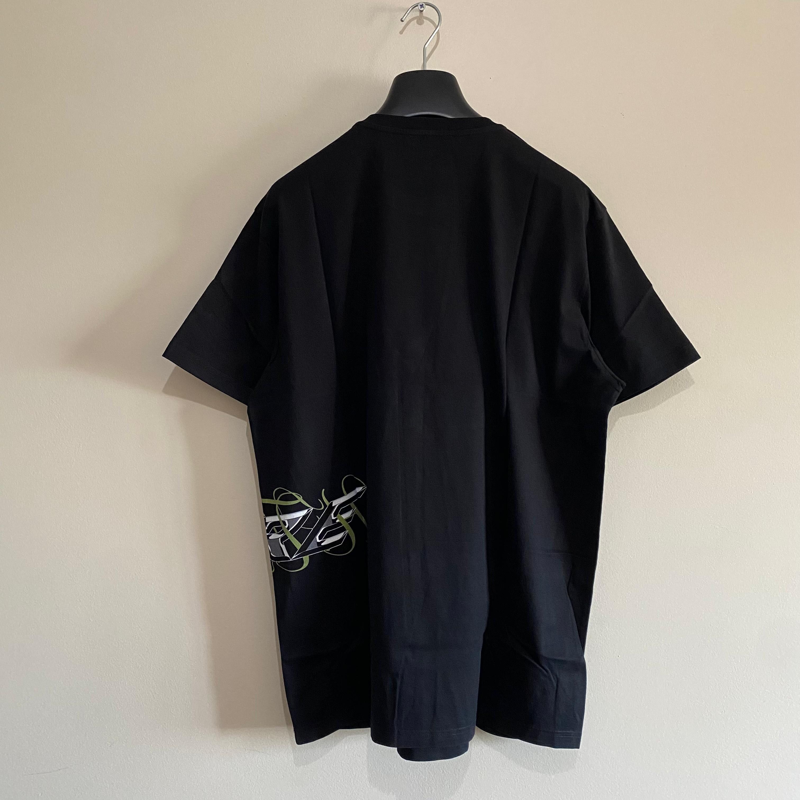 Givenchy Black Peony Maze Print Oversized T-Shirt Size US M / EU 48-50 / 2 - 8 Thumbnail