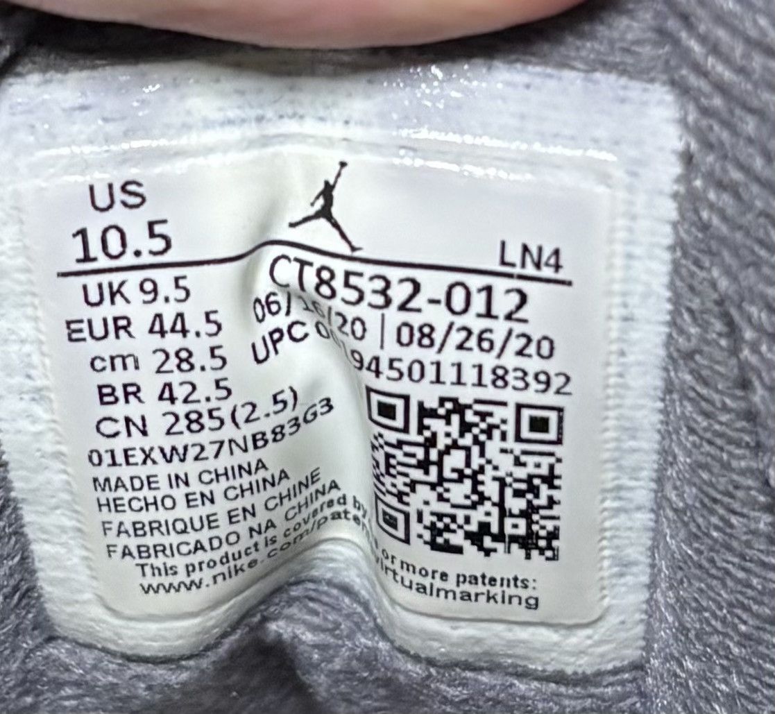 Jordan Brand Jordan 3 Retro Cool Grey 2021 Size 10.5 Size US 10.5 / EU 43-44 - 7 Thumbnail