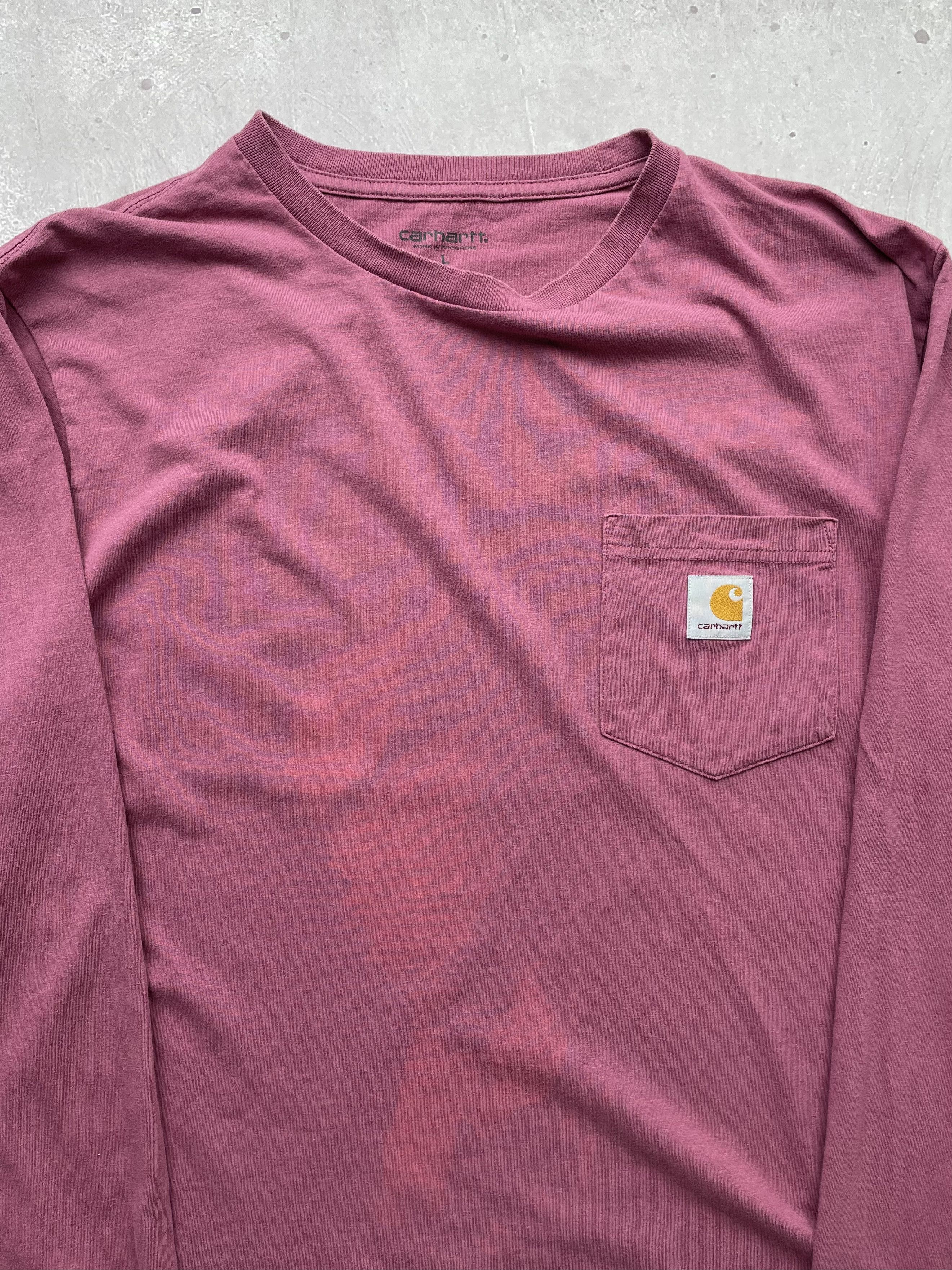 Carhartt Carhartt Vintage Worn Long Sleeve Tee Size US L / EU 52-54 / 3 - 2 Thumbnail
