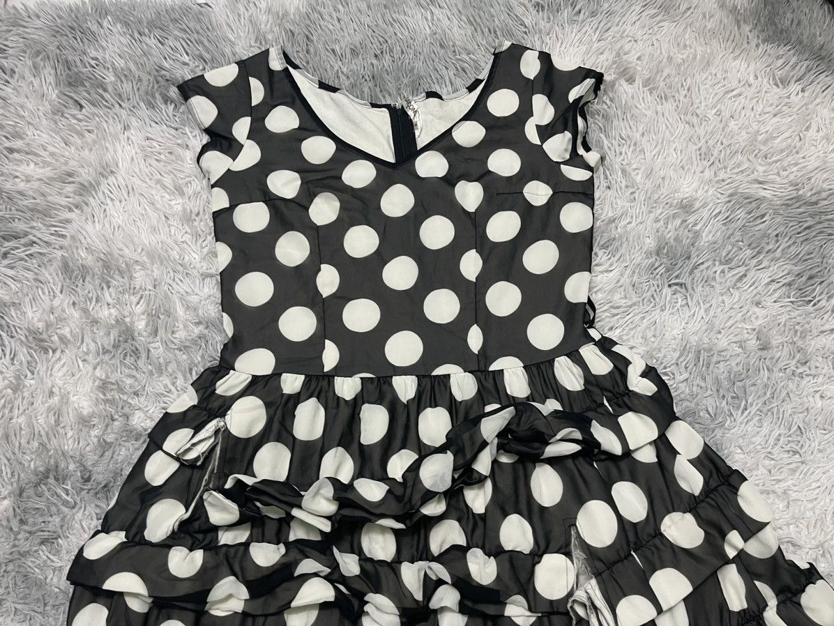 Comme des Garcons SS2010 COMME DES GARCONS GOWN POLKA RARE DISTRESSED DESIGN Size S / US 4 / IT 40 - 7 Thumbnail