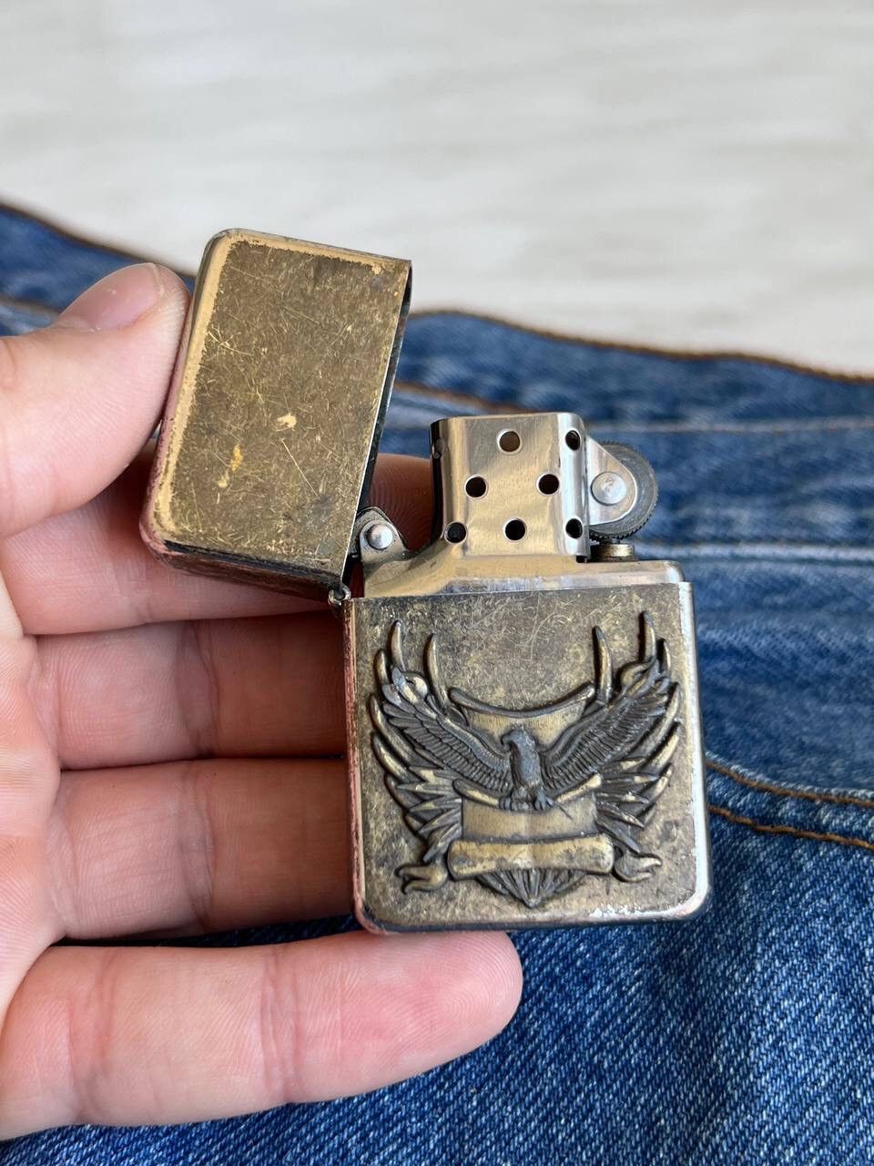 Japanese Brand × Vintage Y2K ELEGANCE EAGLE 🦅 GEOMETRIC METAL PUNK ROCK LIGHTER Size ONE SIZE - 1 Thumbnail
