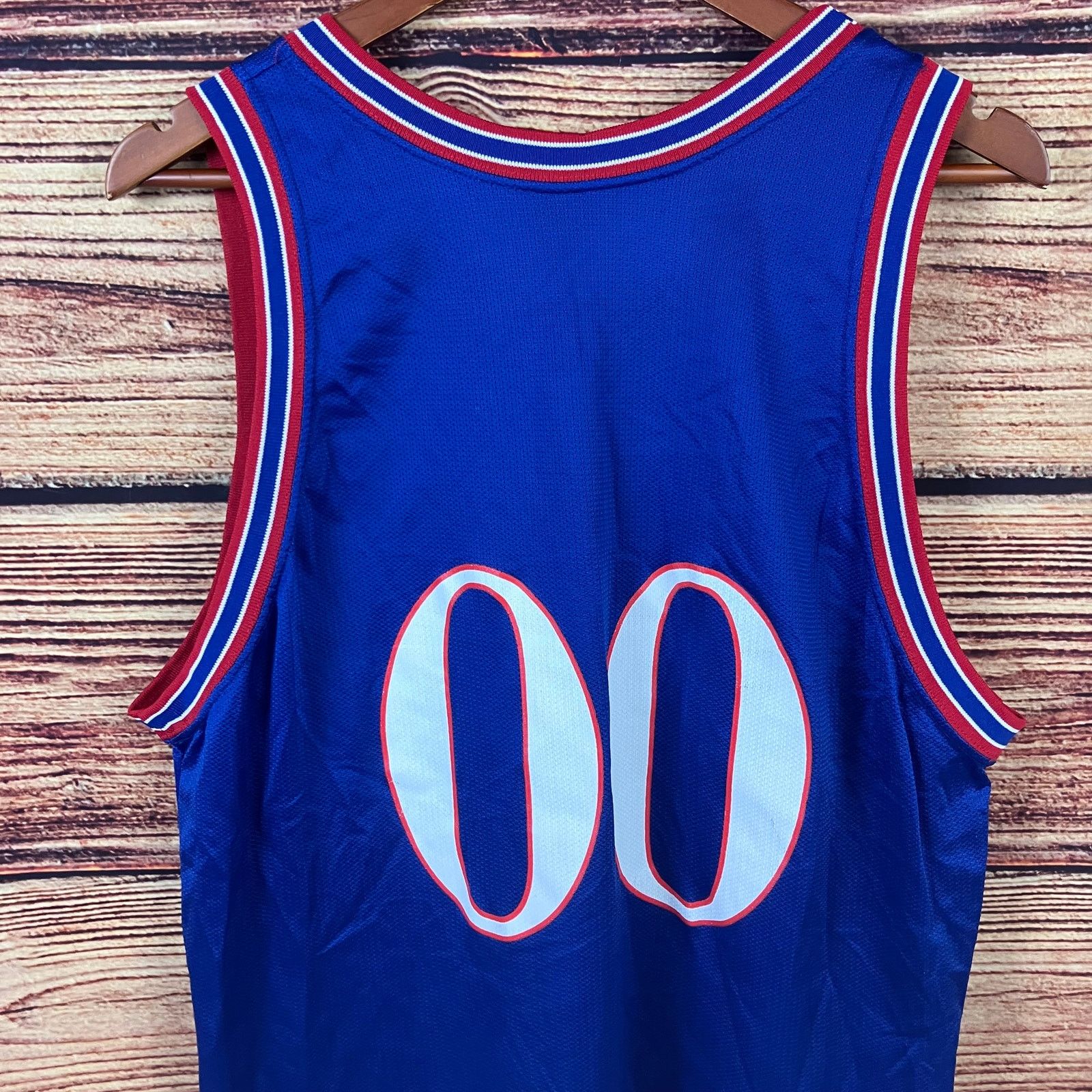 Champion × Vintage Vintage 1990s Champion University Of Kansas Jayhawks Jersey Size US L / EU 52-54 / 3 - 9 Thumbnail