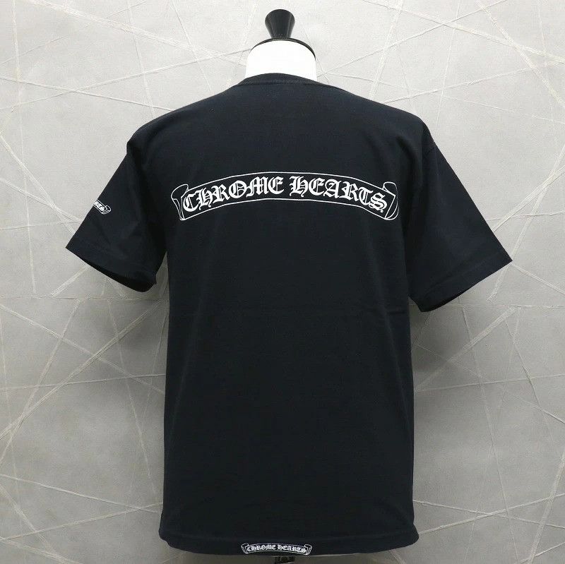 Chrome Hearts Chrome Hearts Old Model Scroll Label T-Shirt Size US M / EU 48-50 / 2 - 2 Thumbnail