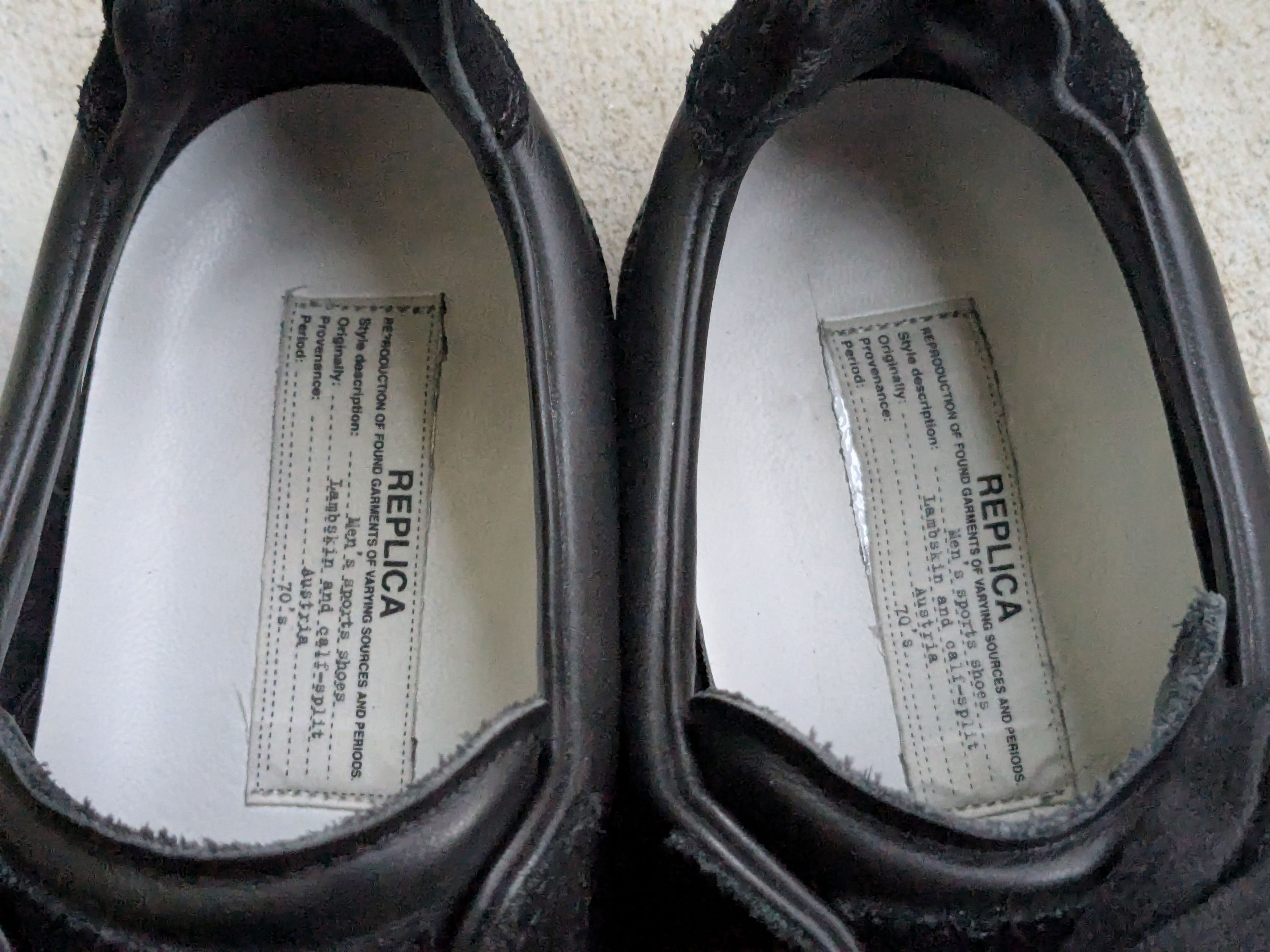 Maison Margiela (FINAL DROP) Maison Margiela GAT Black 13.5 46.5 Size US 13 / EU 46 - 7 Thumbnail