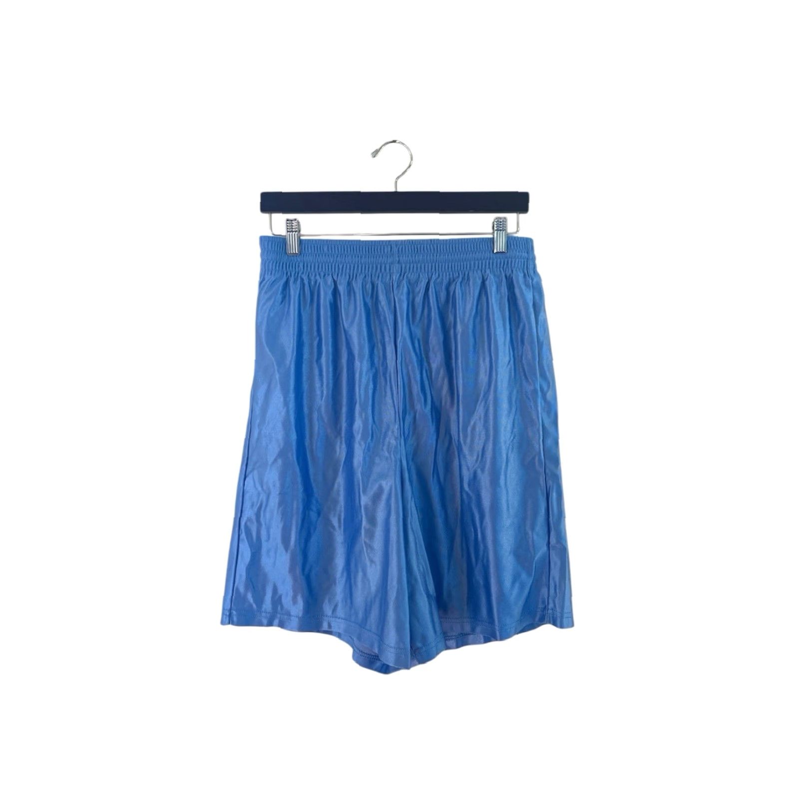 Vintage VINTAGE Don Alleson Dazzle Basketball Shorts Mens Large NWOT Deadstock 2002 Blue Nylon Athletic Shorts Mens Size US 33 - 2 Thumbnail