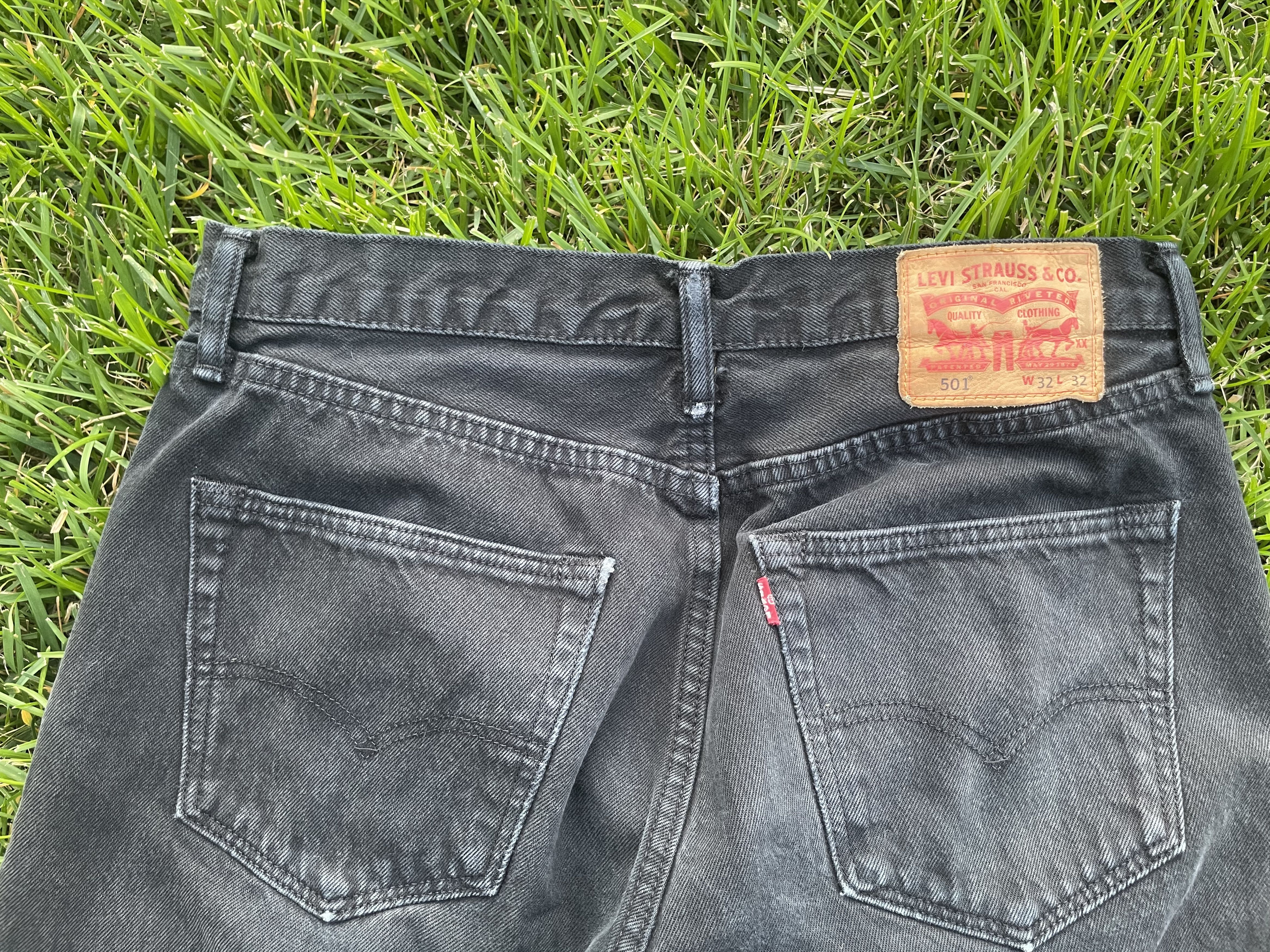 Levi's Vintage Clothing Levi's 501 Black Denim Size US 32 / EU 48 - 4 Thumbnail