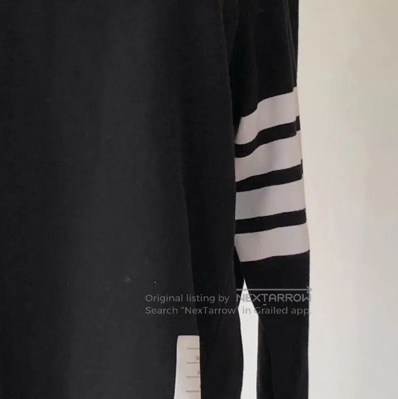 Thom Browne Thom Browne Black Crew Neck Sweatshirt for Men . Size US M / EU 48-50 / 2 - 5 Thumbnail