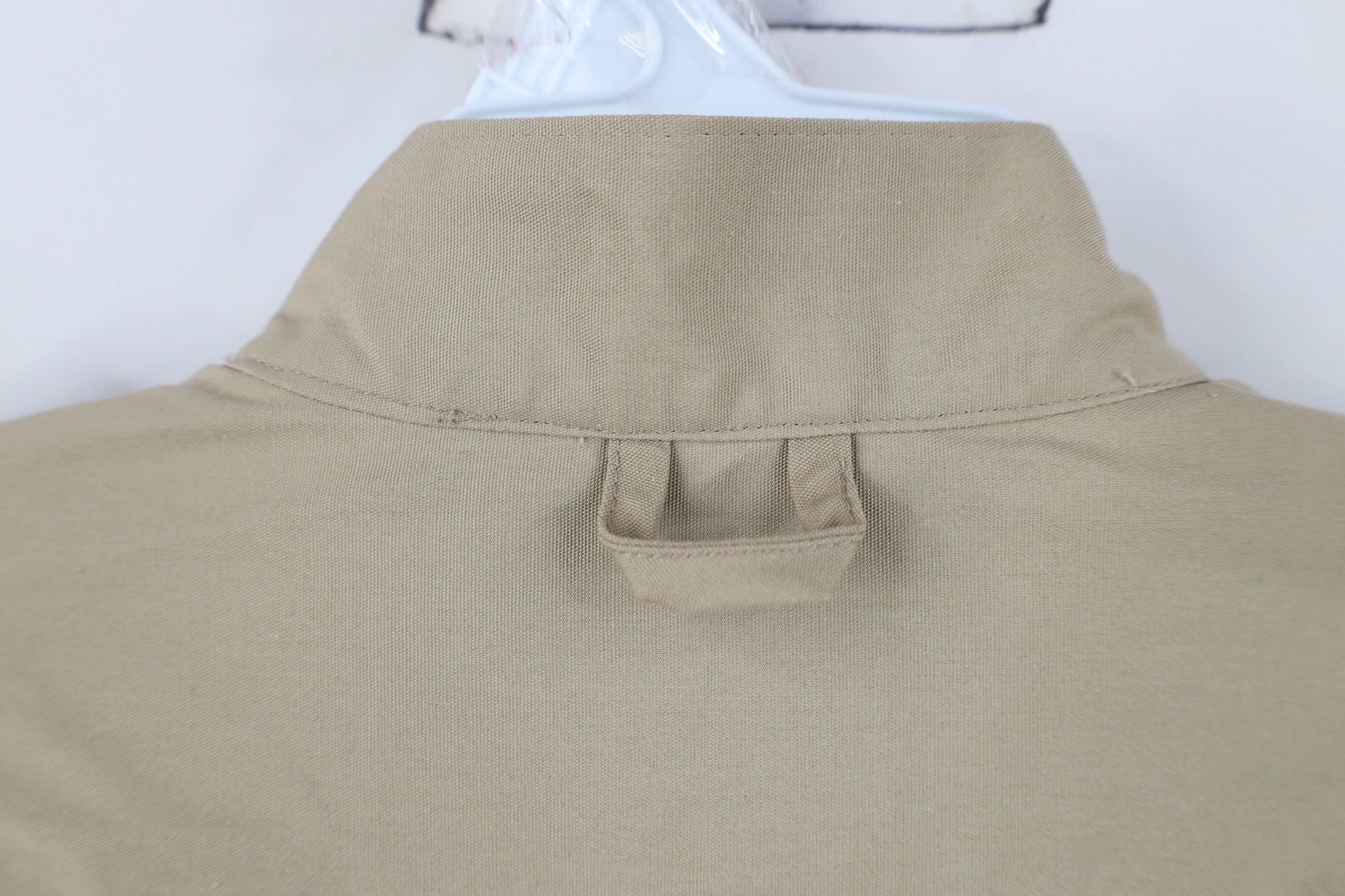 Vintage Vintage 70s Streetwear Band Collar Safari Bush Button Shirt Size US XXL / EU 58 / 5 - 11 Thumbnail