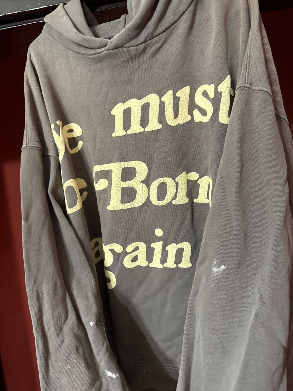Cactus Plant Flea Market Cactus Plant Flea Market Ye Must Be Born Again Hoodie XL Size US XL / EU 56 / 4 - 5 Thumbnail