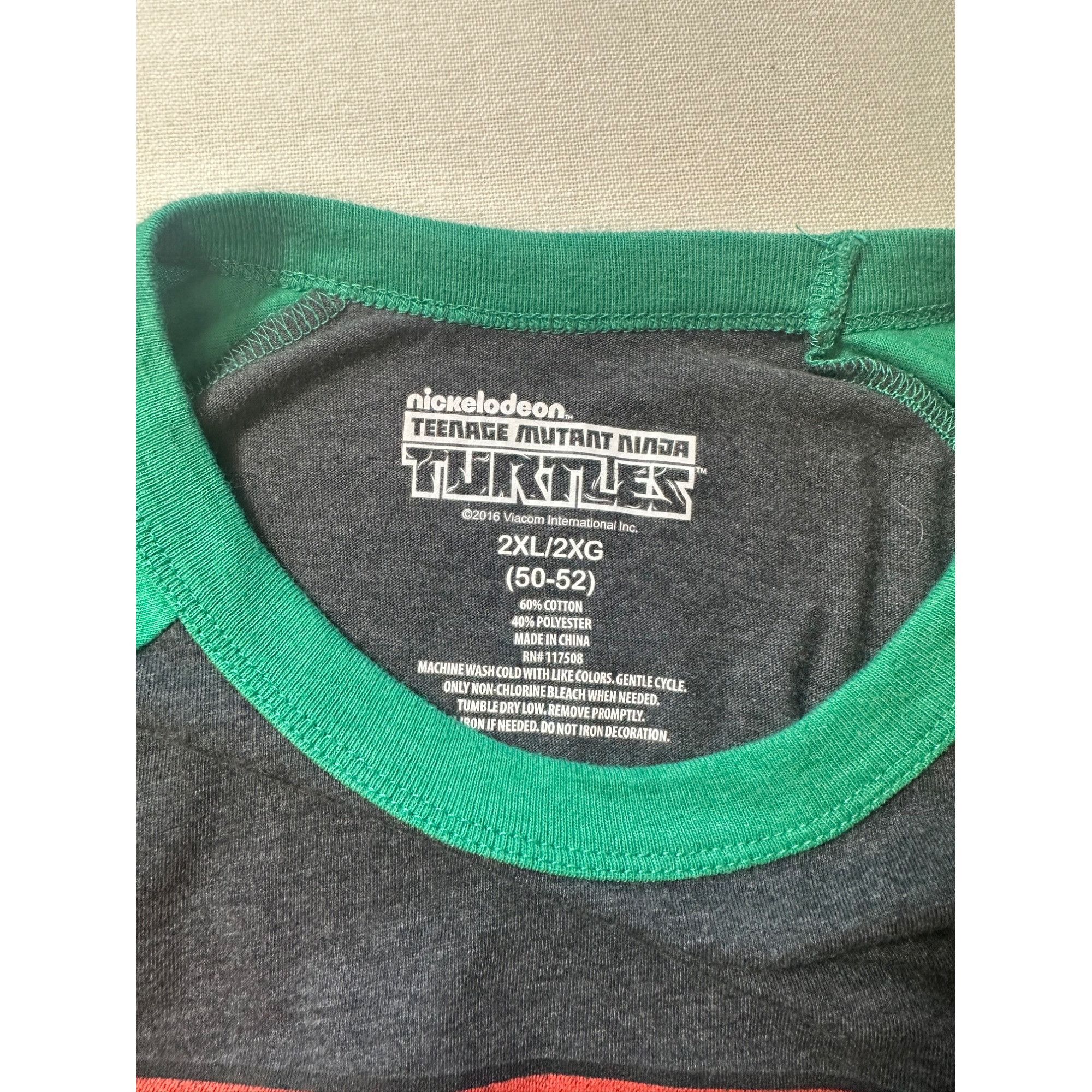 Nickelodeon 2016 Nickelodeon Teenage Mutant Ninja Turtles T-shirt Grey a Size US XXL / EU 58 / 5 - 4 Thumbnail
